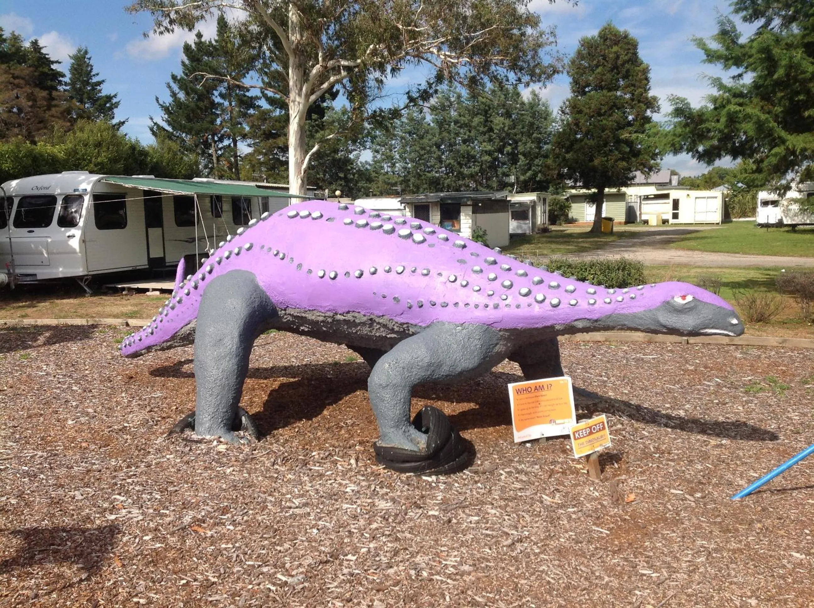 Decorative detail in All Seasons Holiday Park