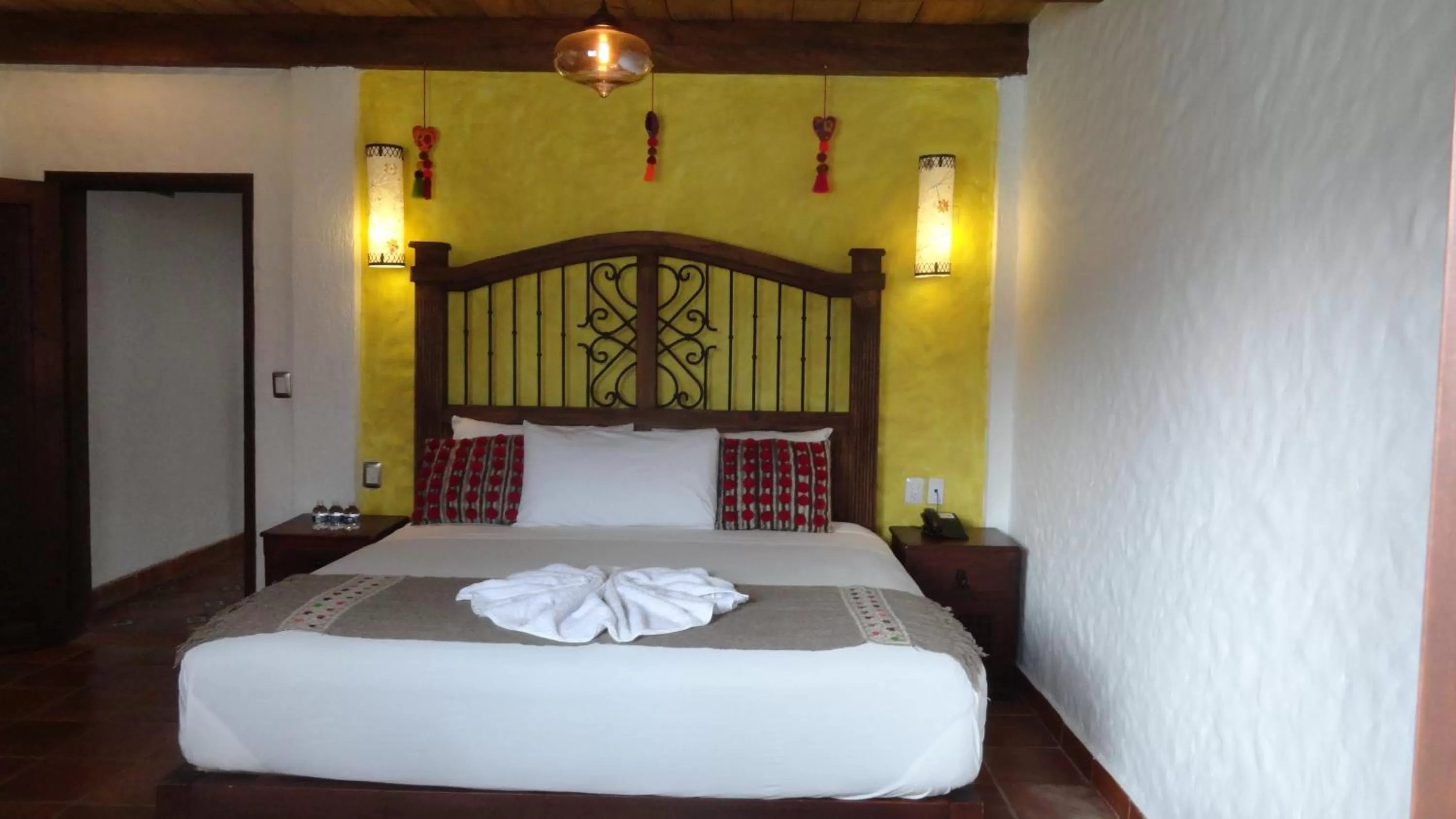 Bed in Hotel Na´Lum