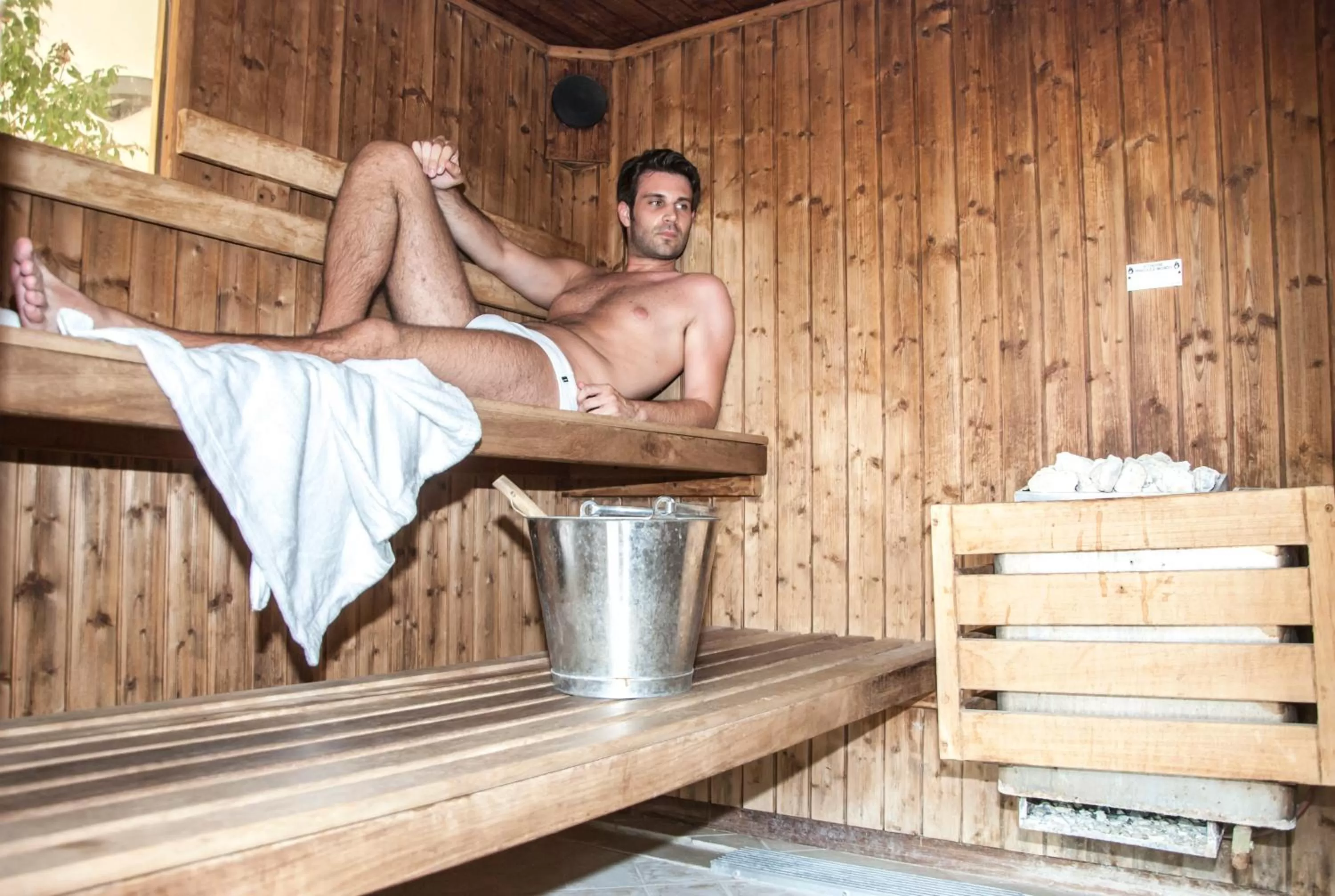 Hot Spring Bath in Hotel Terme Helvetia