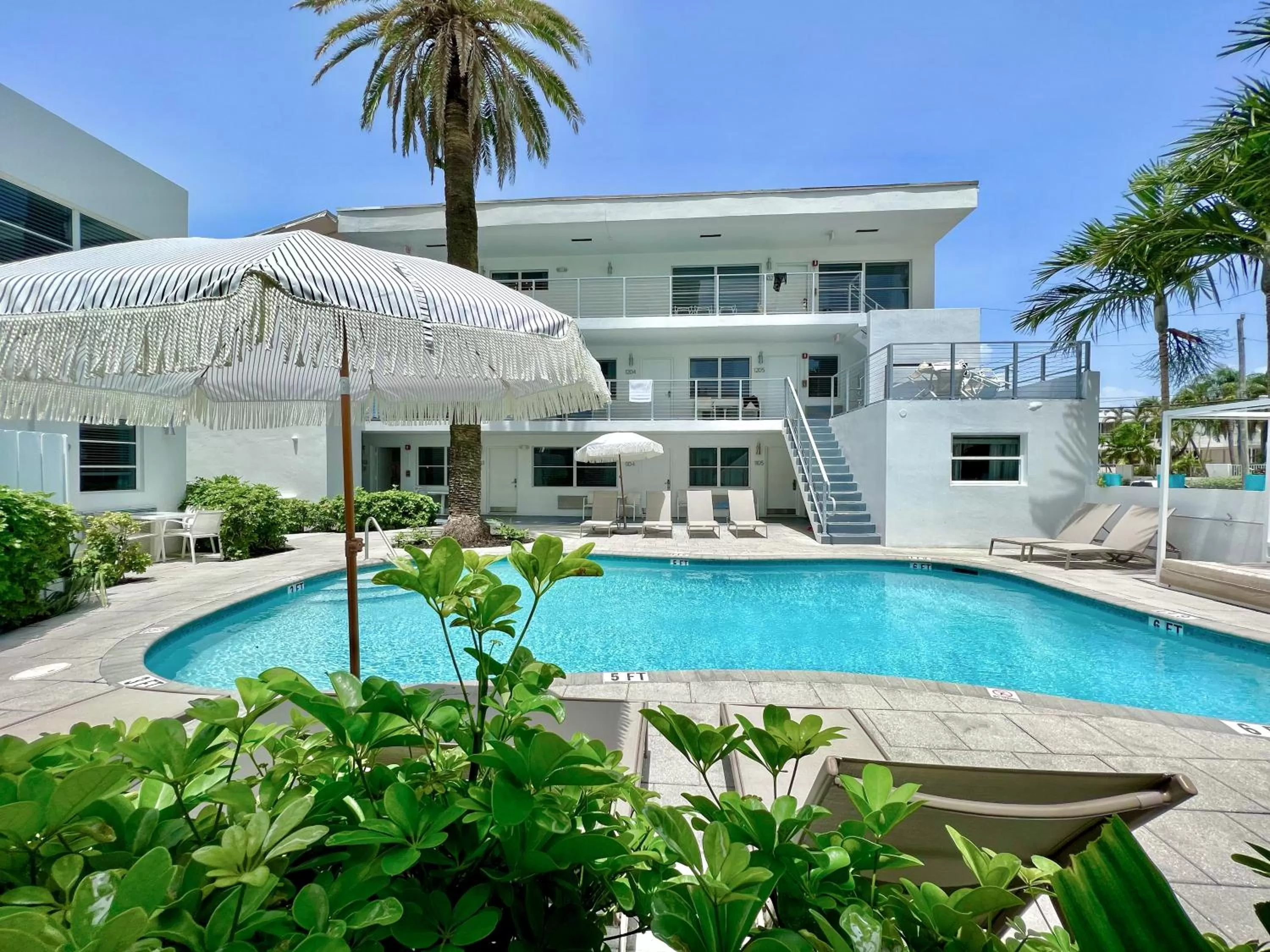 Property building in Aqua Hotel