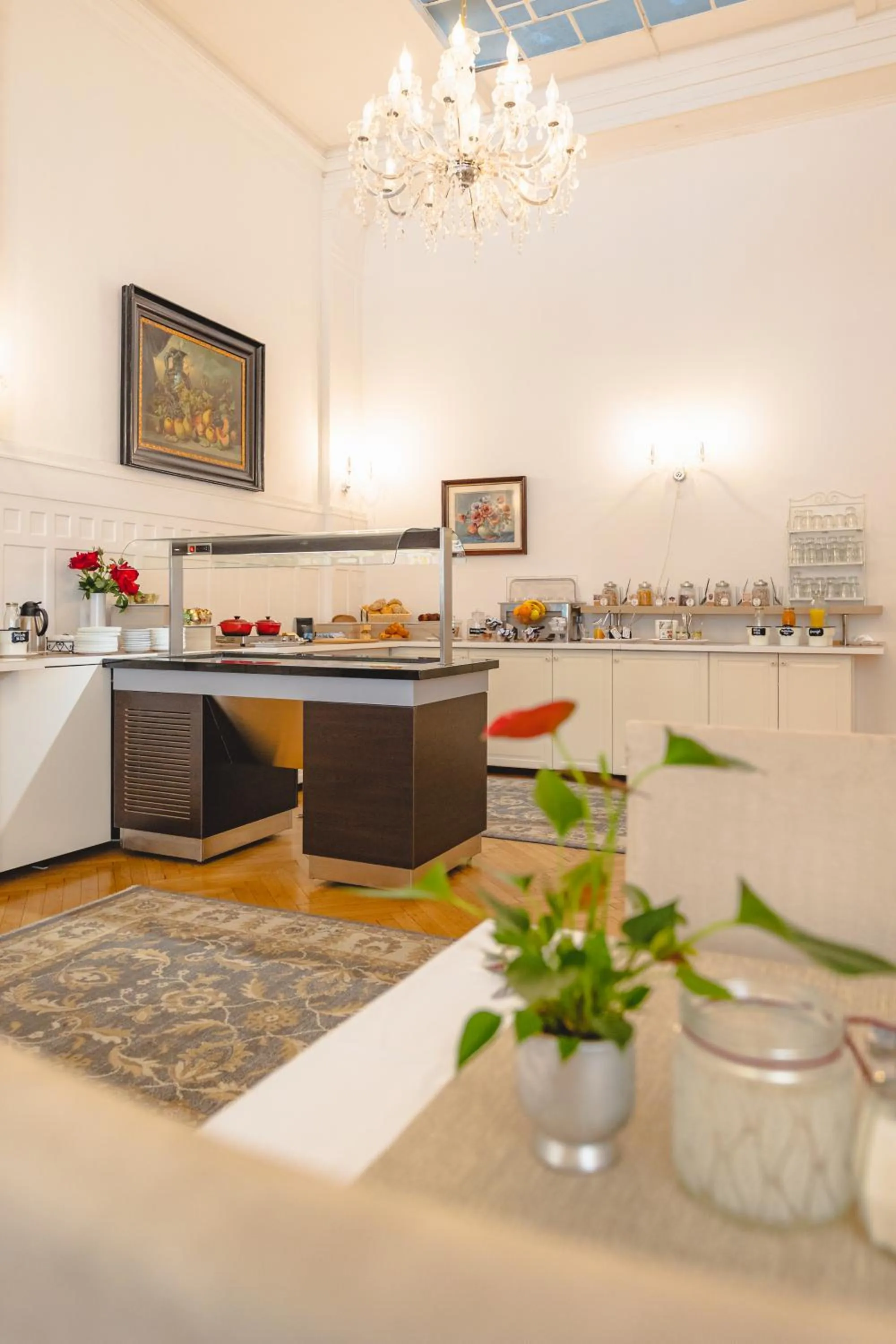 Buffet breakfast in Hotel Zentral