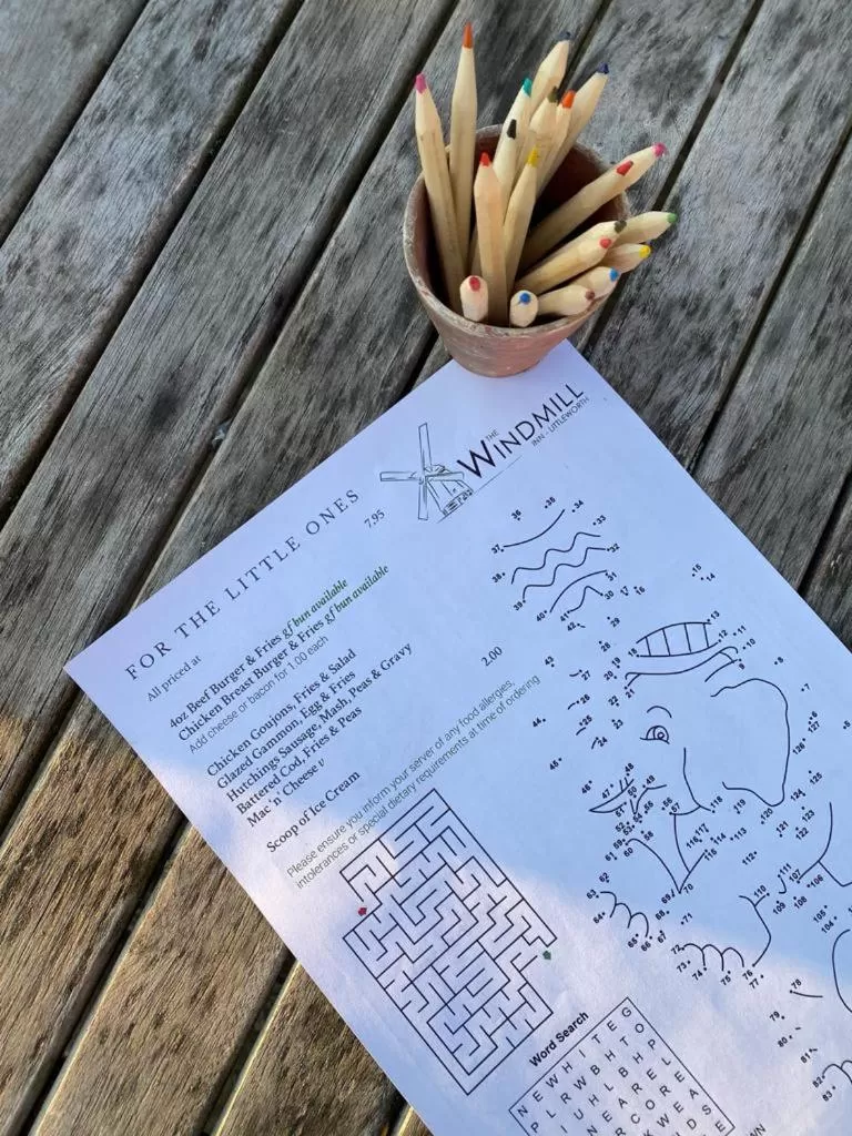 Food in The Windmill Inn