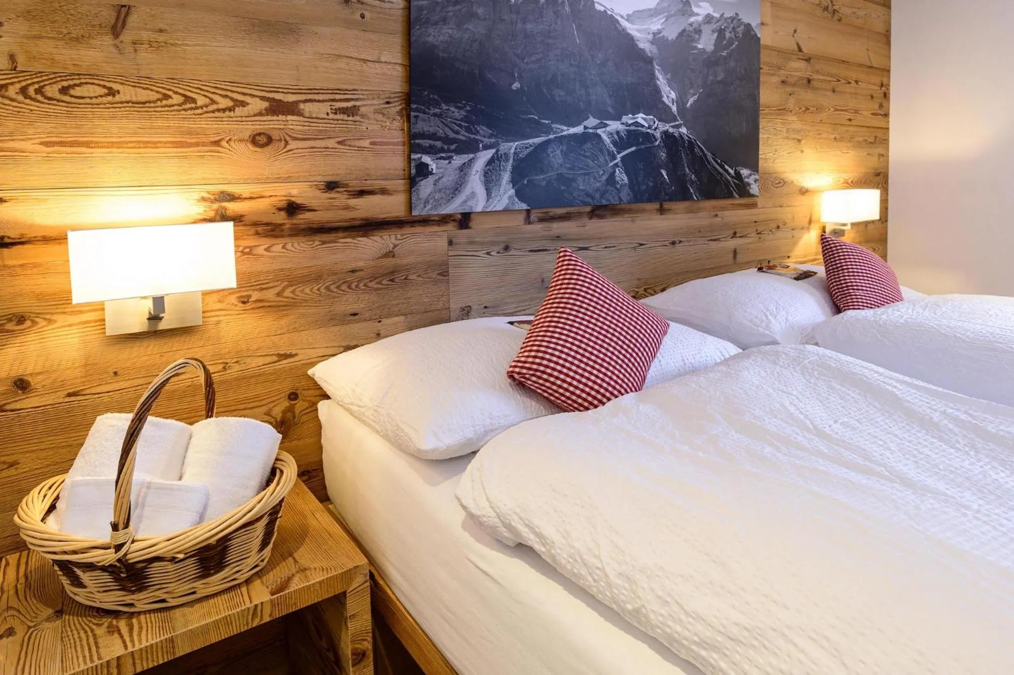 Bed in Hotel Bernerhof Grindelwald