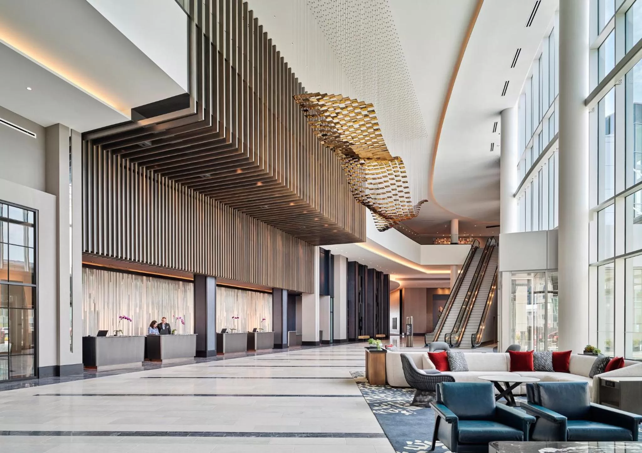 Lobby or reception in Loews Kansas City