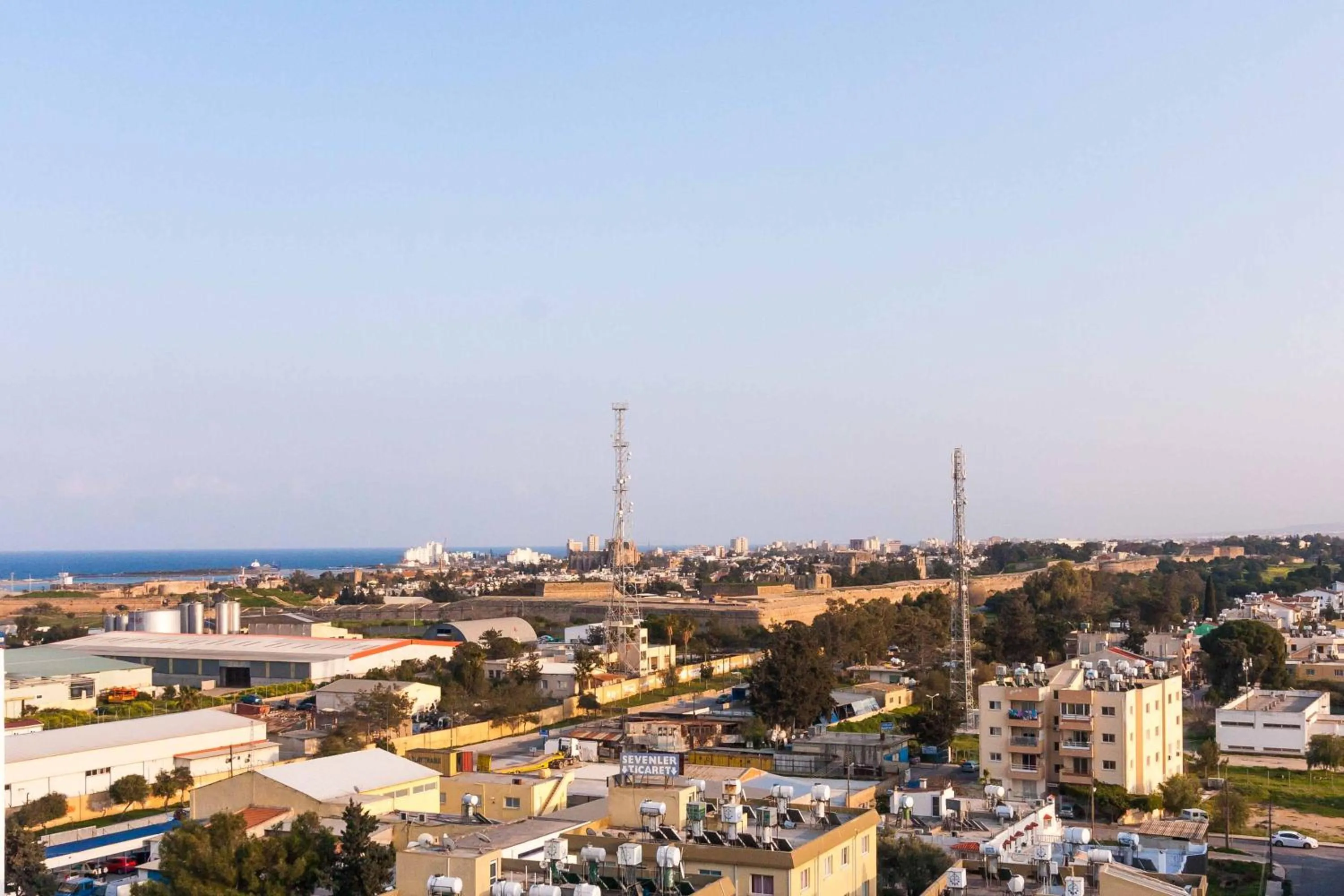 City view in Port View Hotel