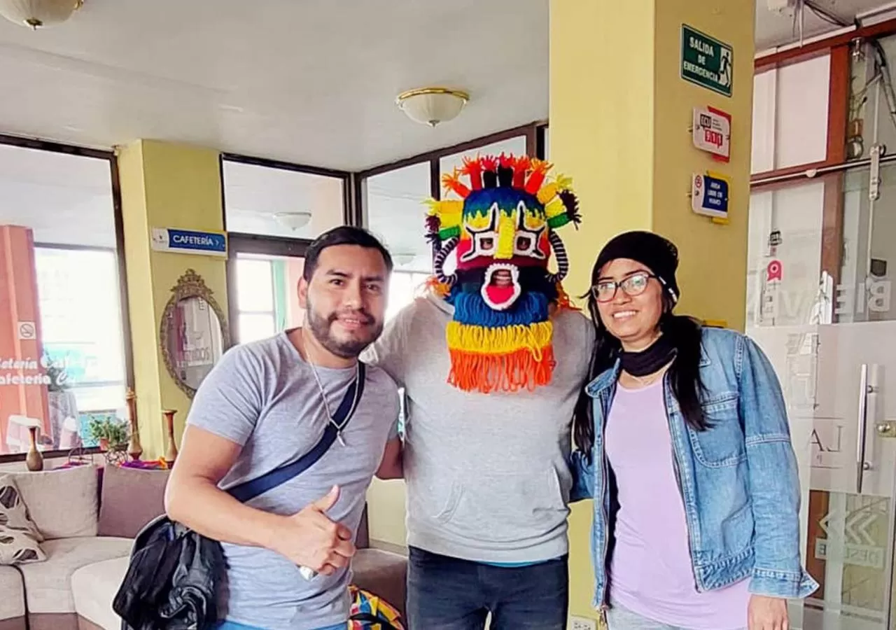 Property building in La Merced Plaza Hostal