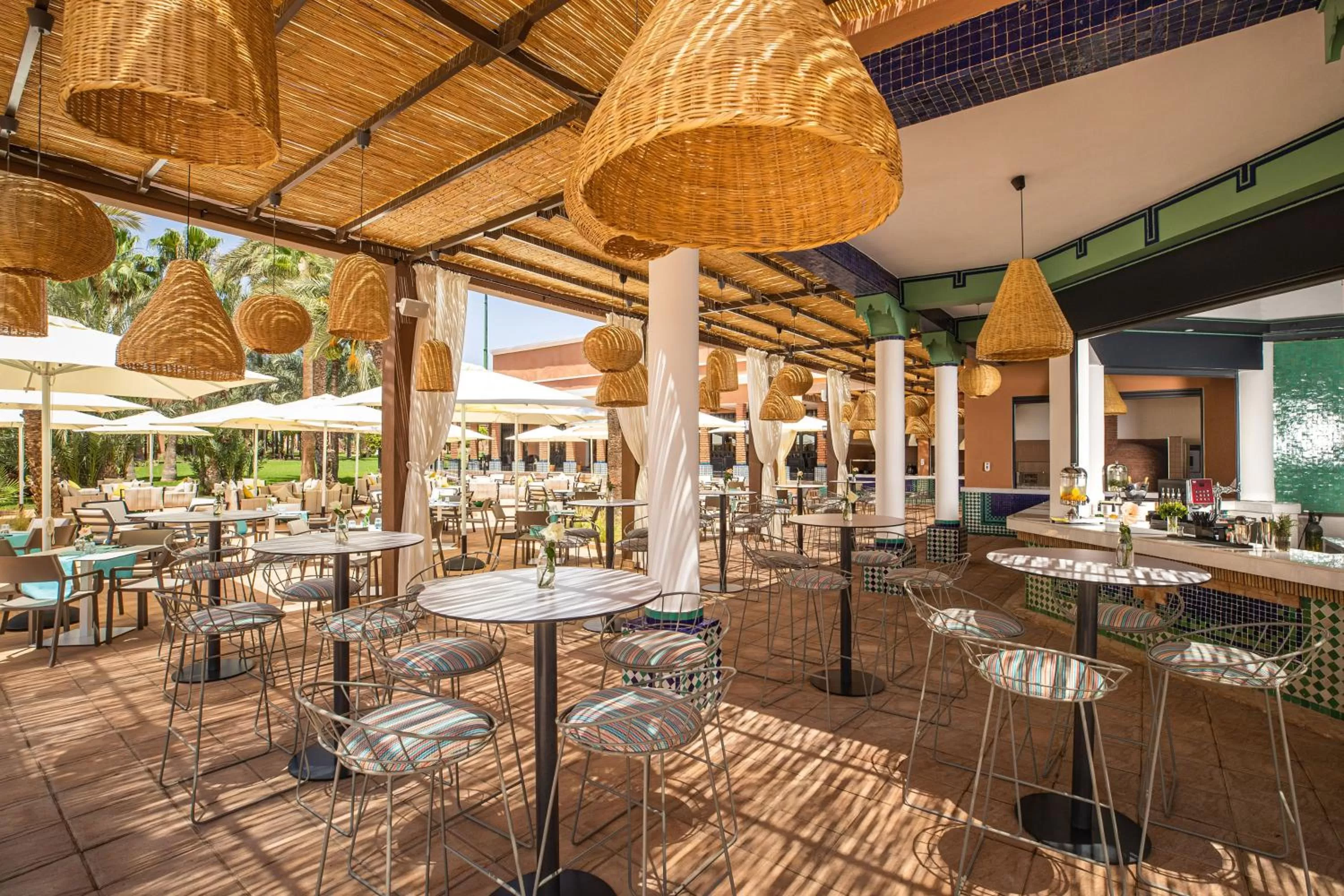 Restaurant/places to eat in Sol Oasis Marrakech