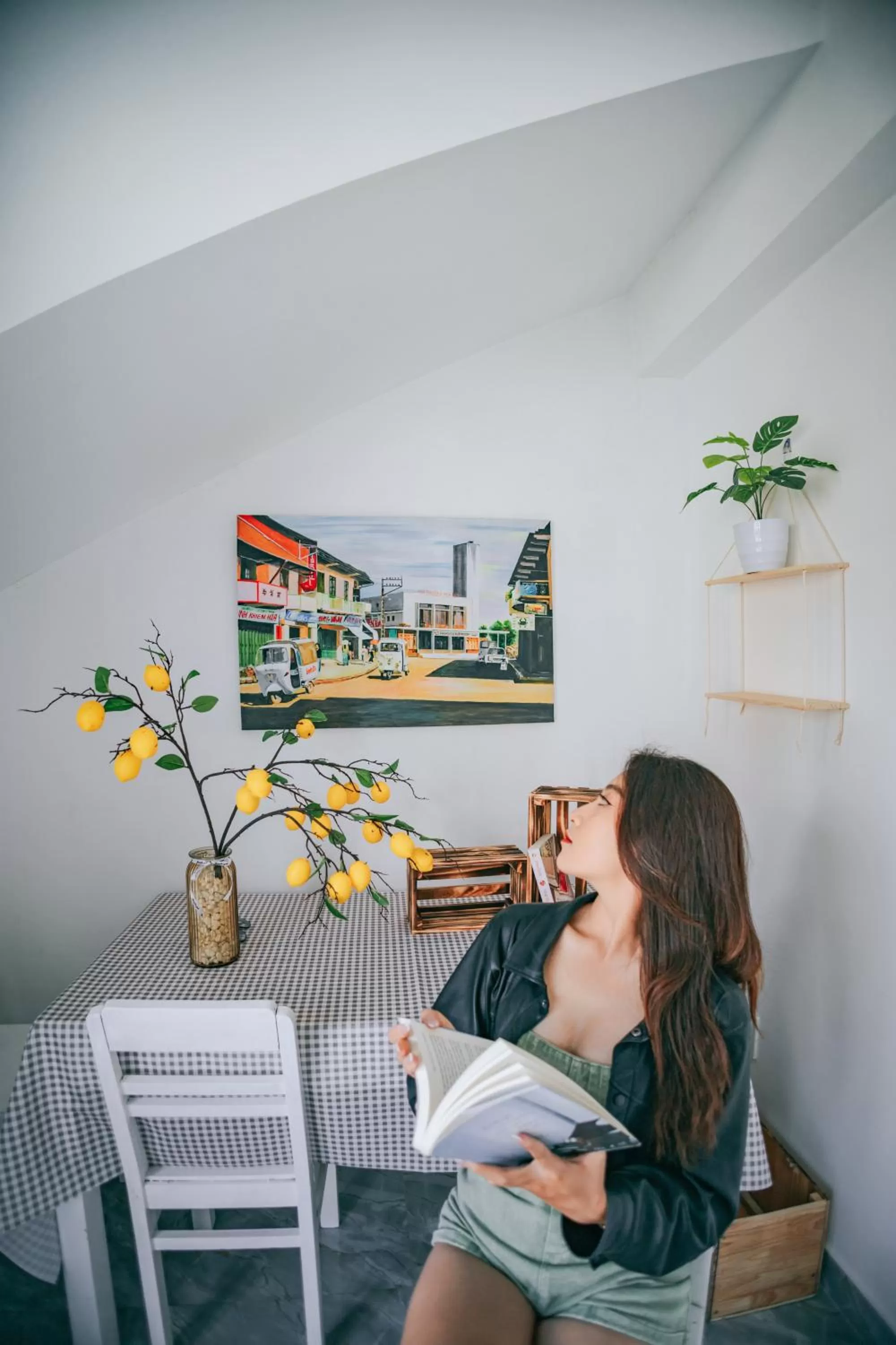 Dining area in Hotel Thanh Nhung