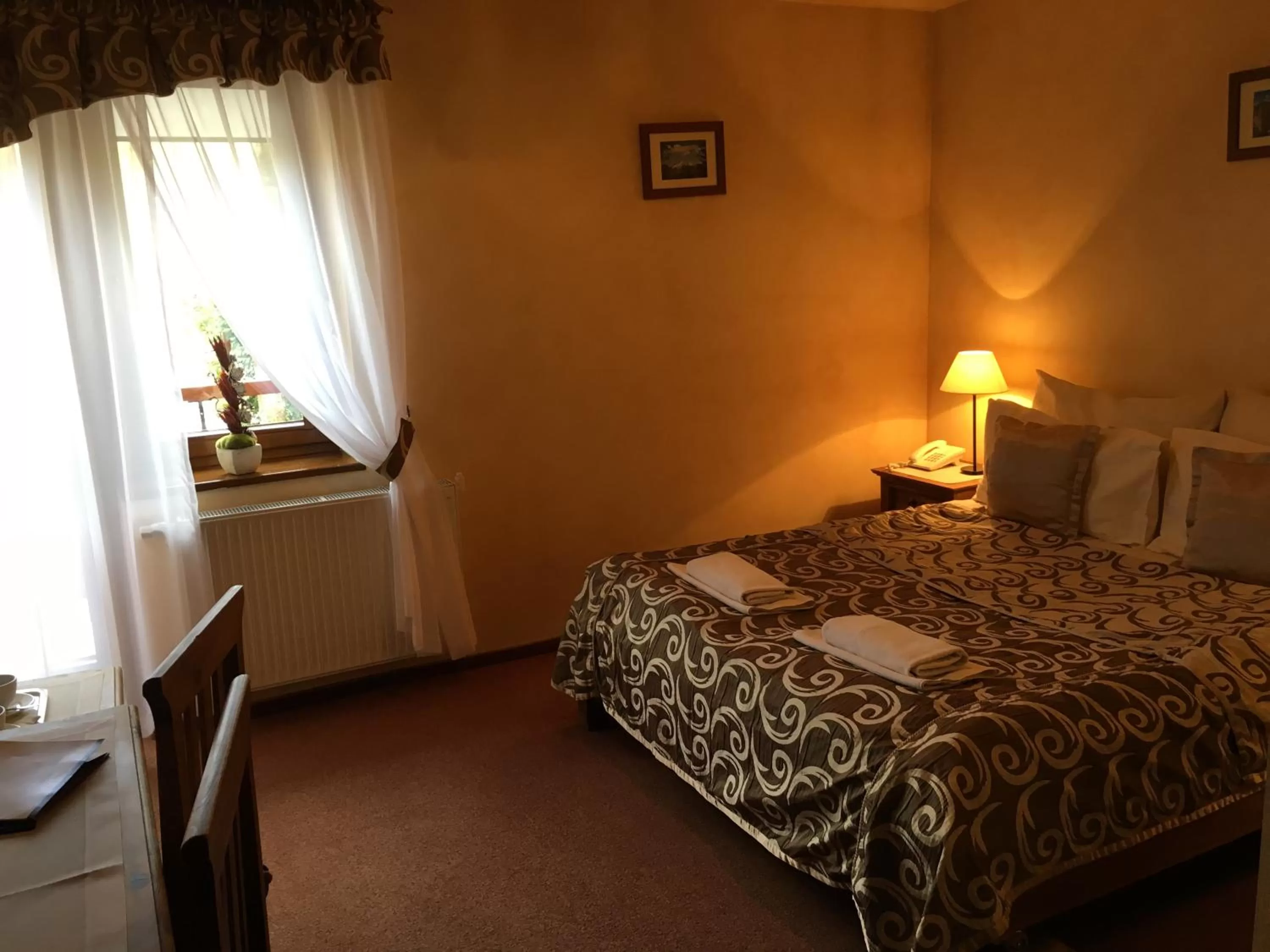 Photo of the whole room, Bed in Hotel Dwór Karolówka