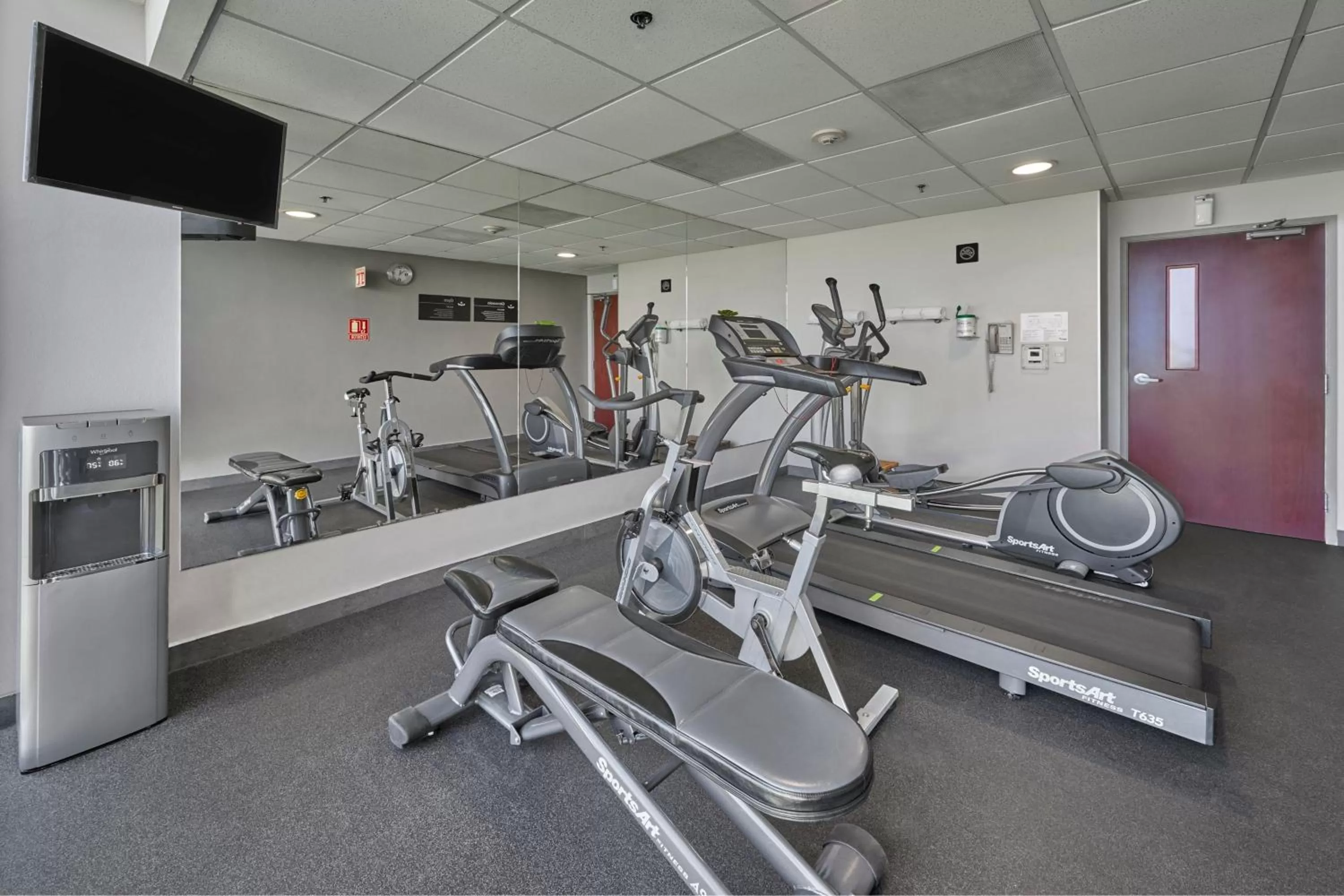 Fitness centre/facilities in City Express by Marriott Veracruz