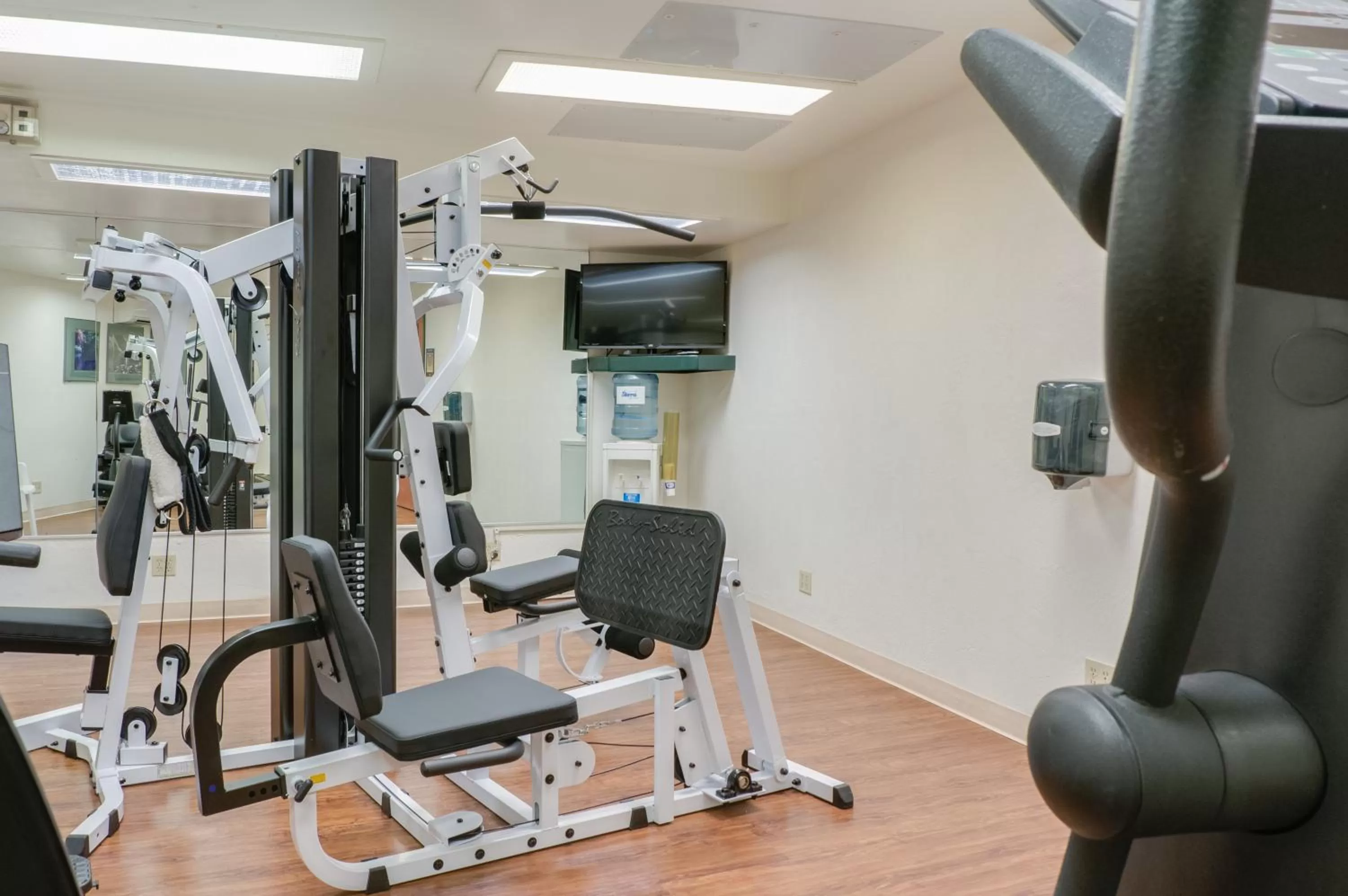Fitness centre/facilities in Hallmark Resort in Cannon Beach