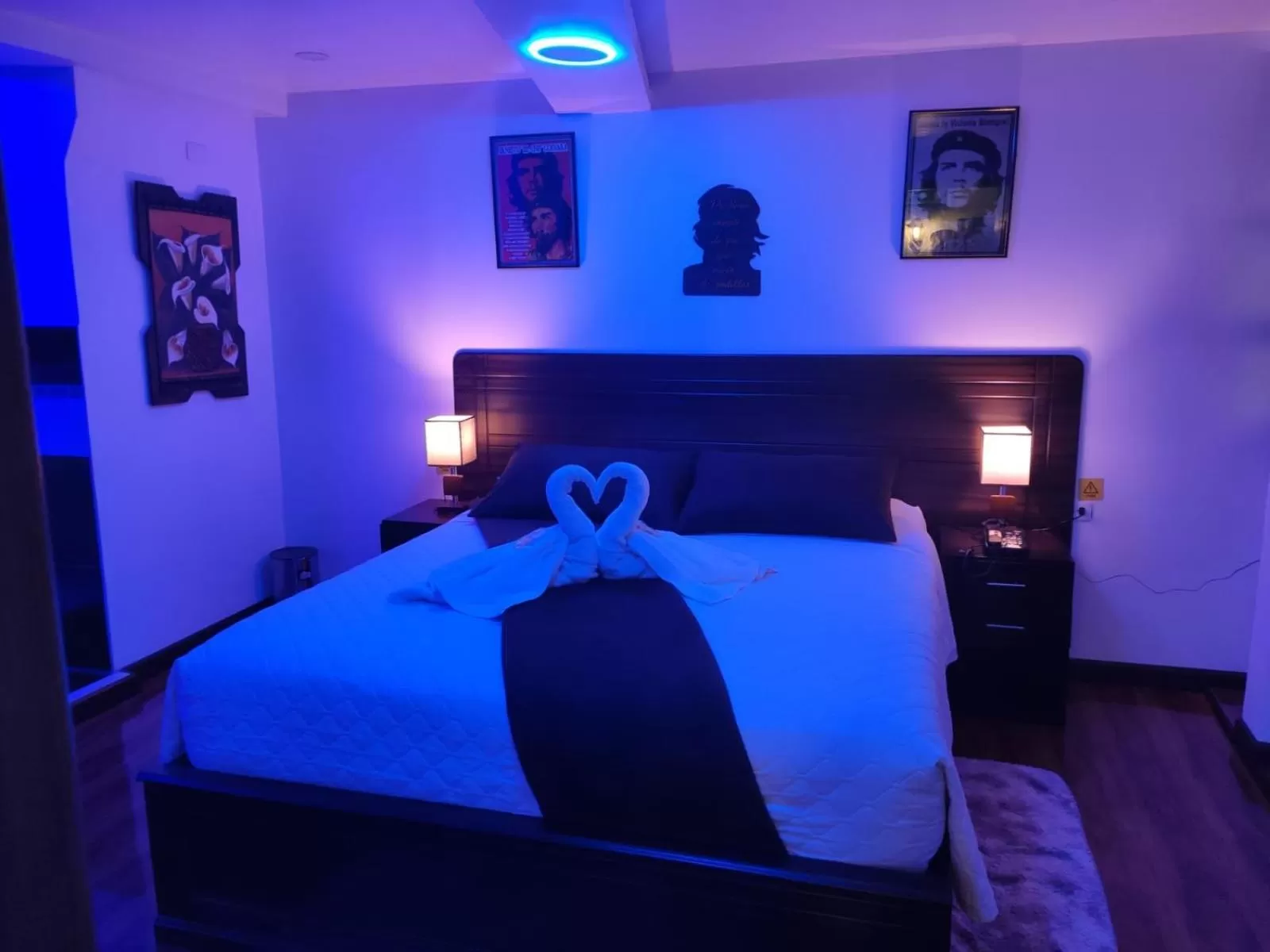 Bed in Hotel el Che No apto para corruptos