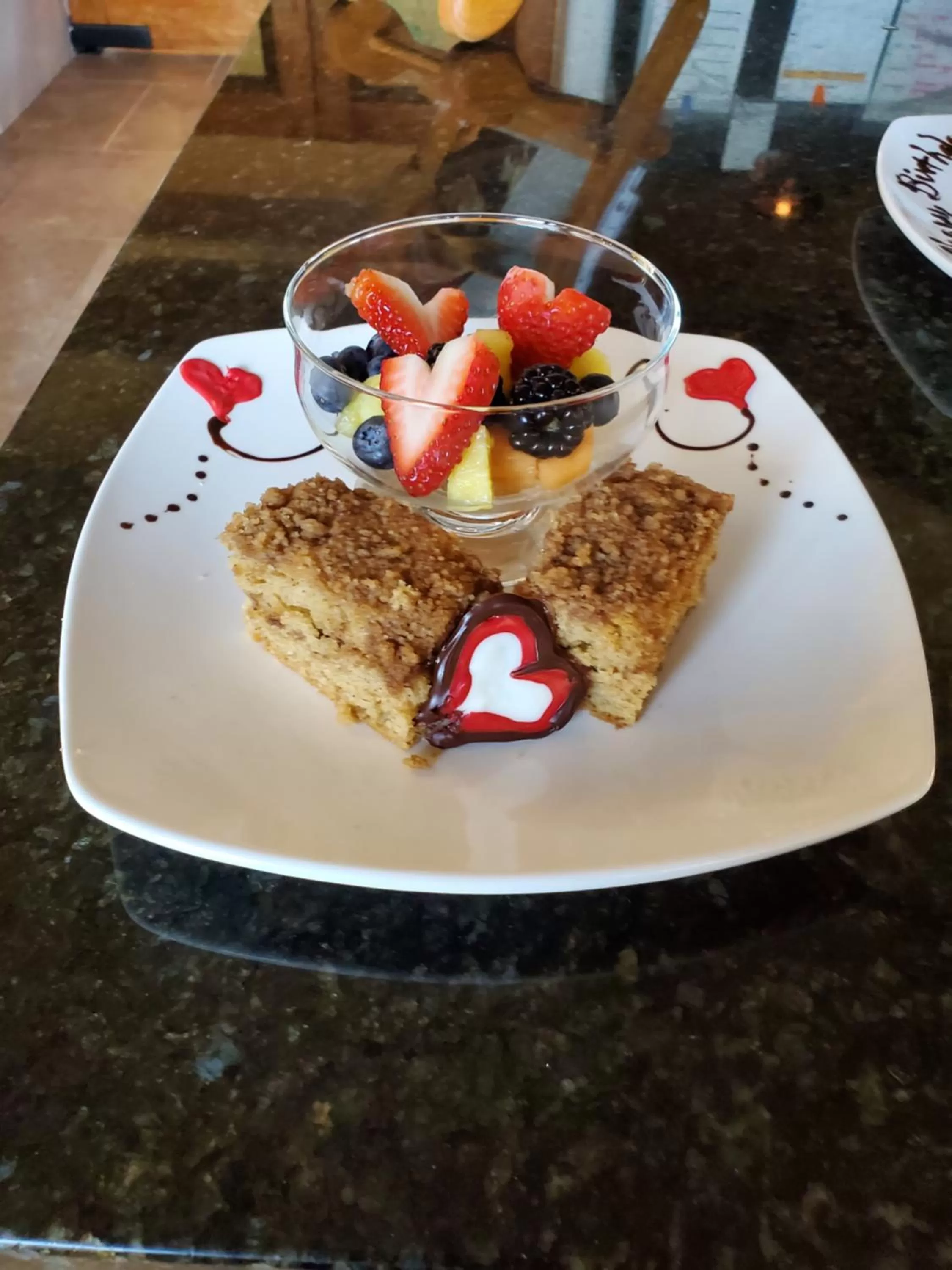 Food in Origins Bed and Breakfast