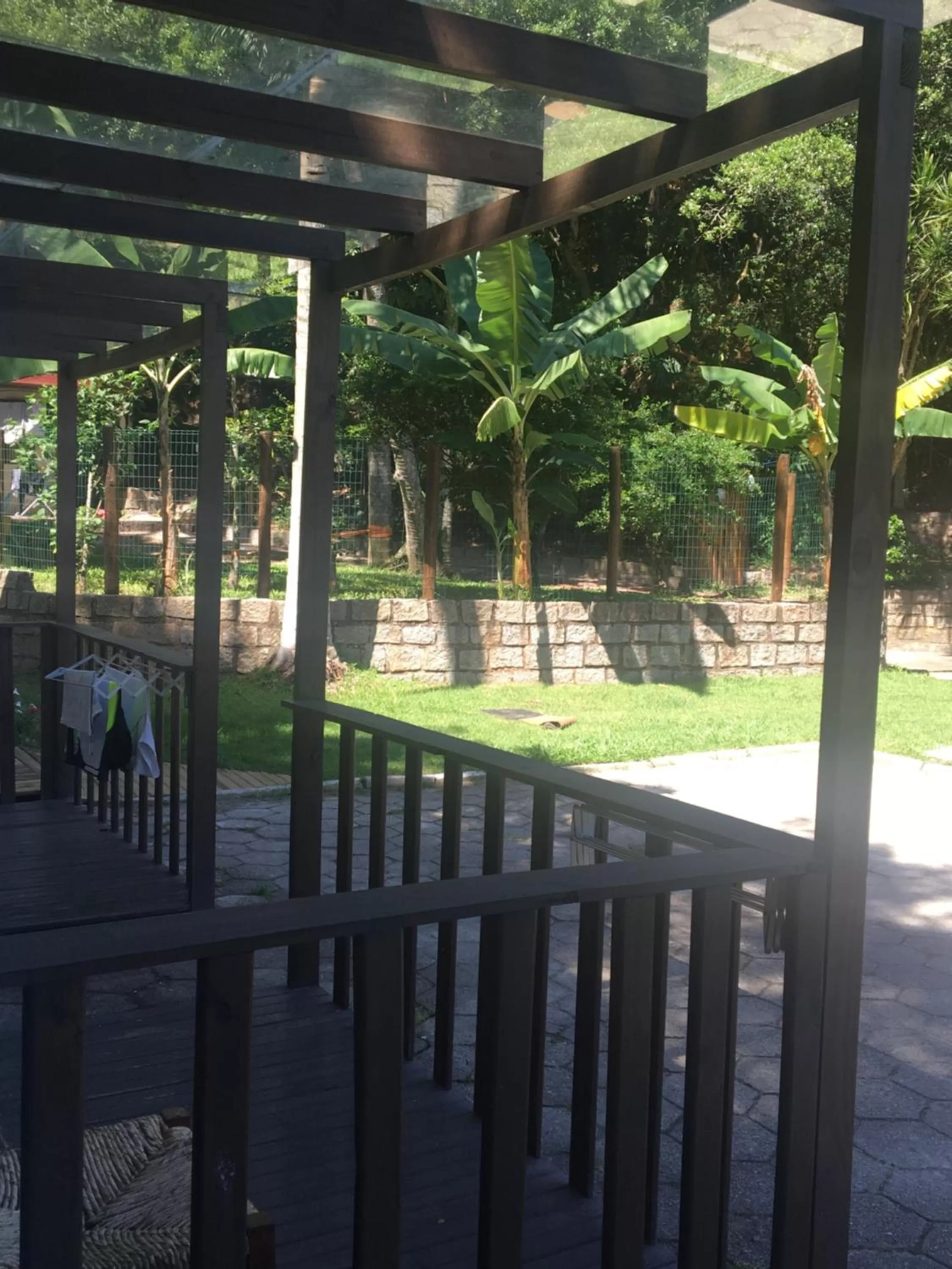 Patio in Pousada Jardim Da Lagoa