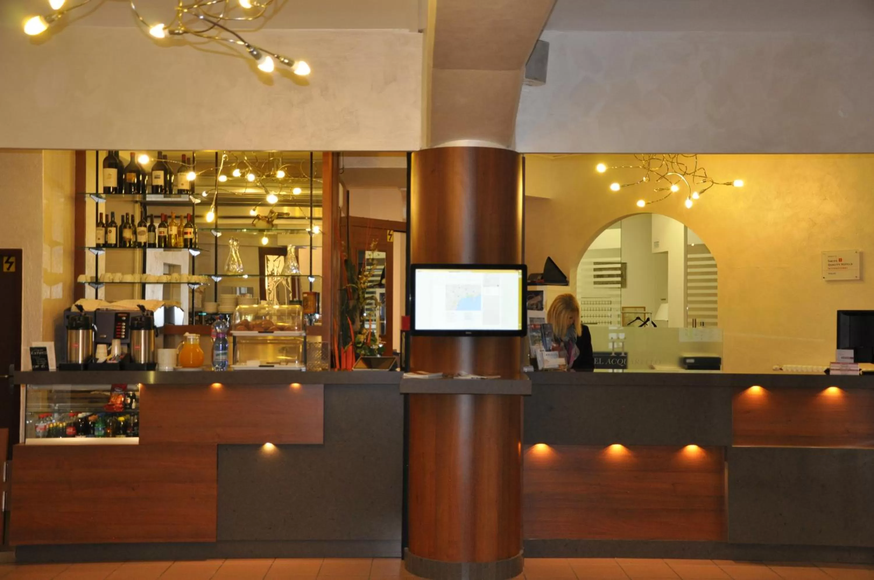 Lobby or reception in Acquarello Swiss Quality Hotel