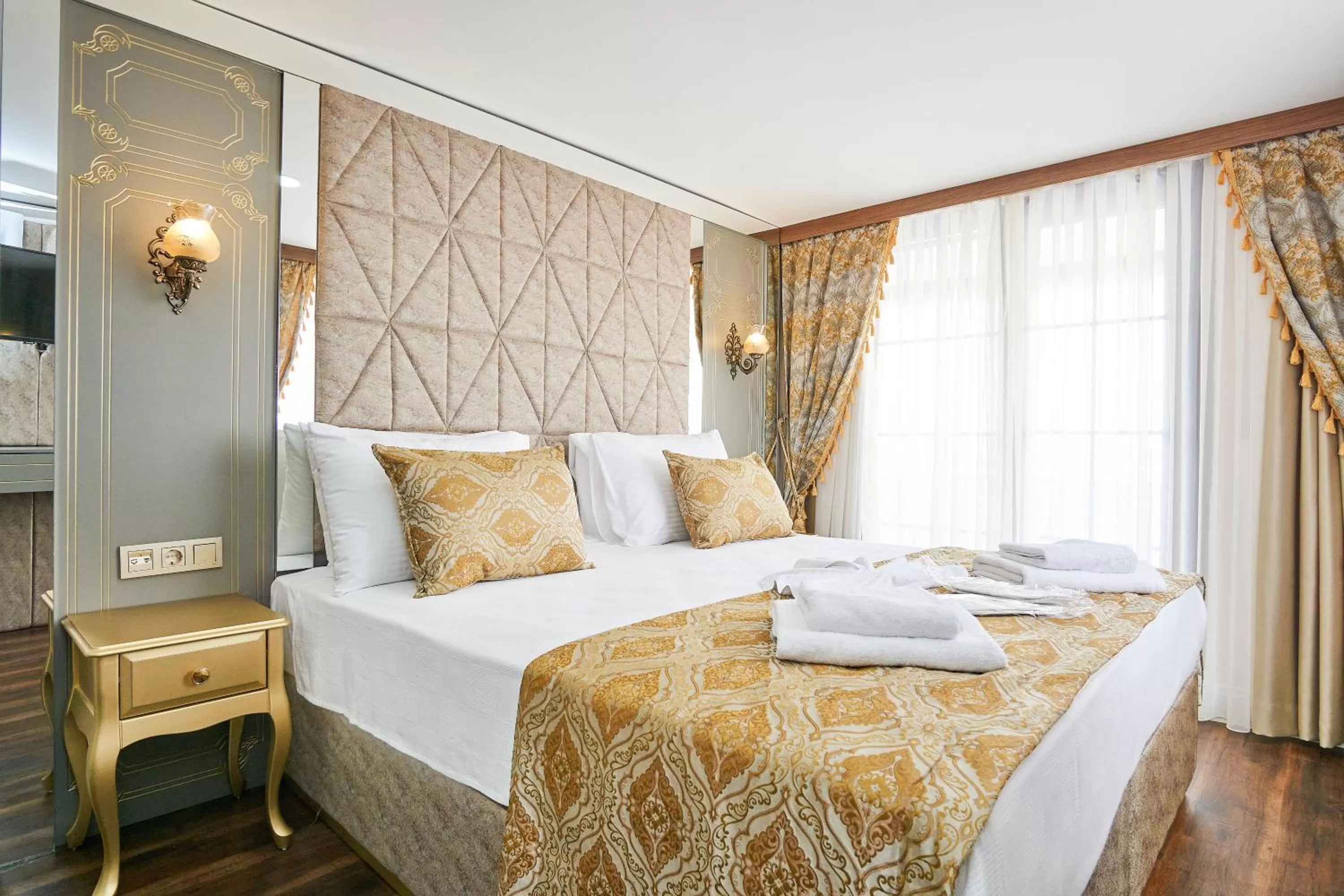 Bed in Sultan Suleyman Palace Hotel & Spa