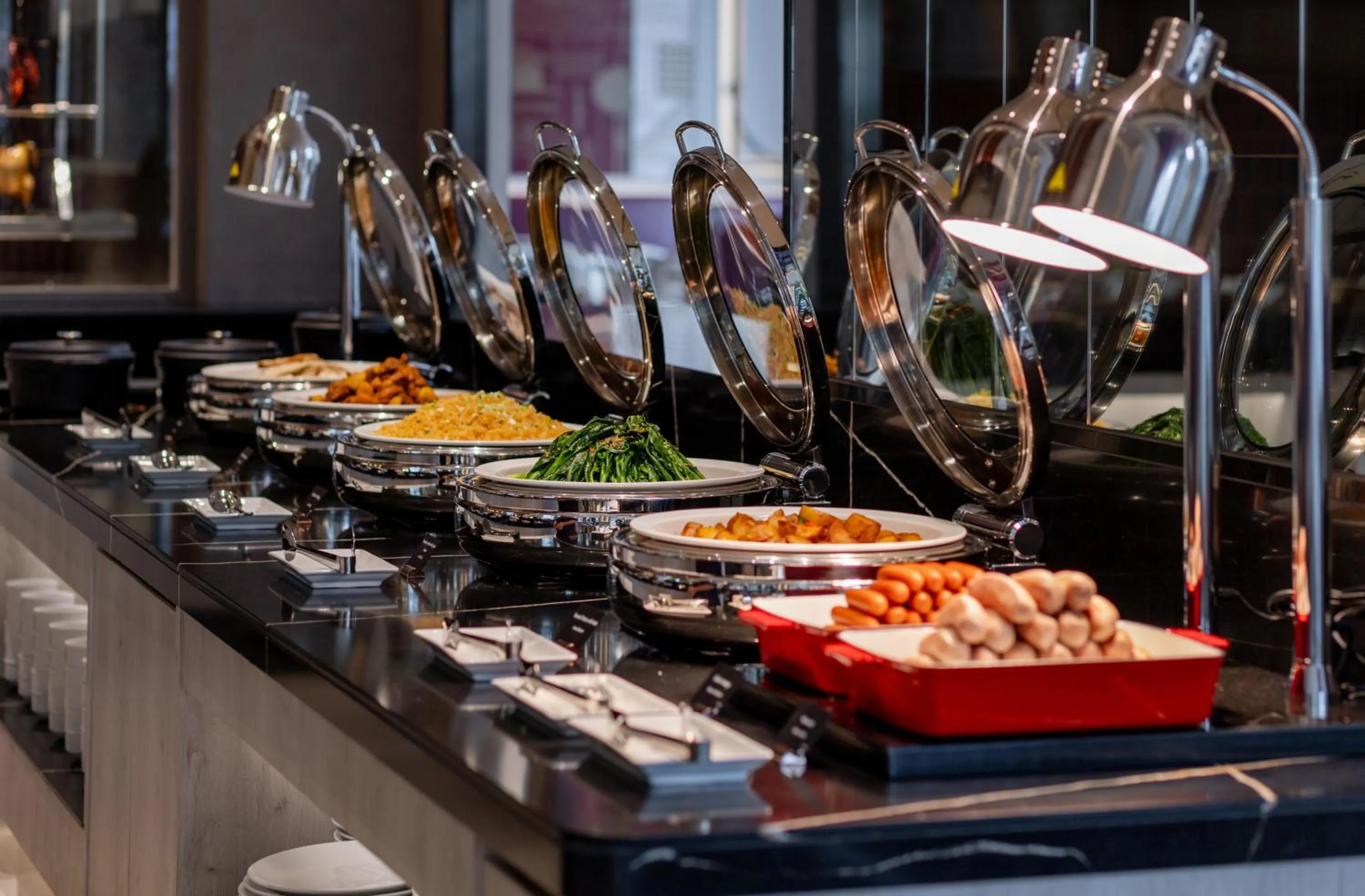 Breakfast in Grande Centre Point Surawong Bangkok