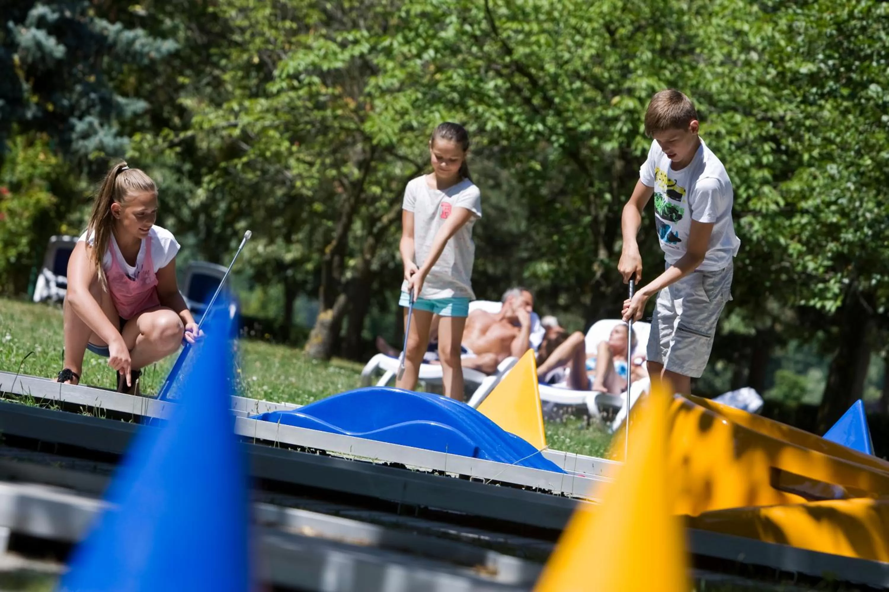 Minigolf in Danubius Hotel Bük