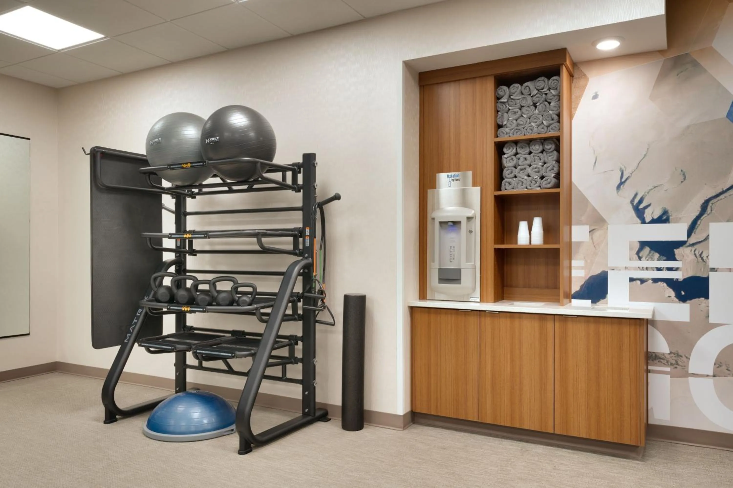 Fitness centre/facilities in SpringHill Suites by Marriott Phoenix Scottsdale