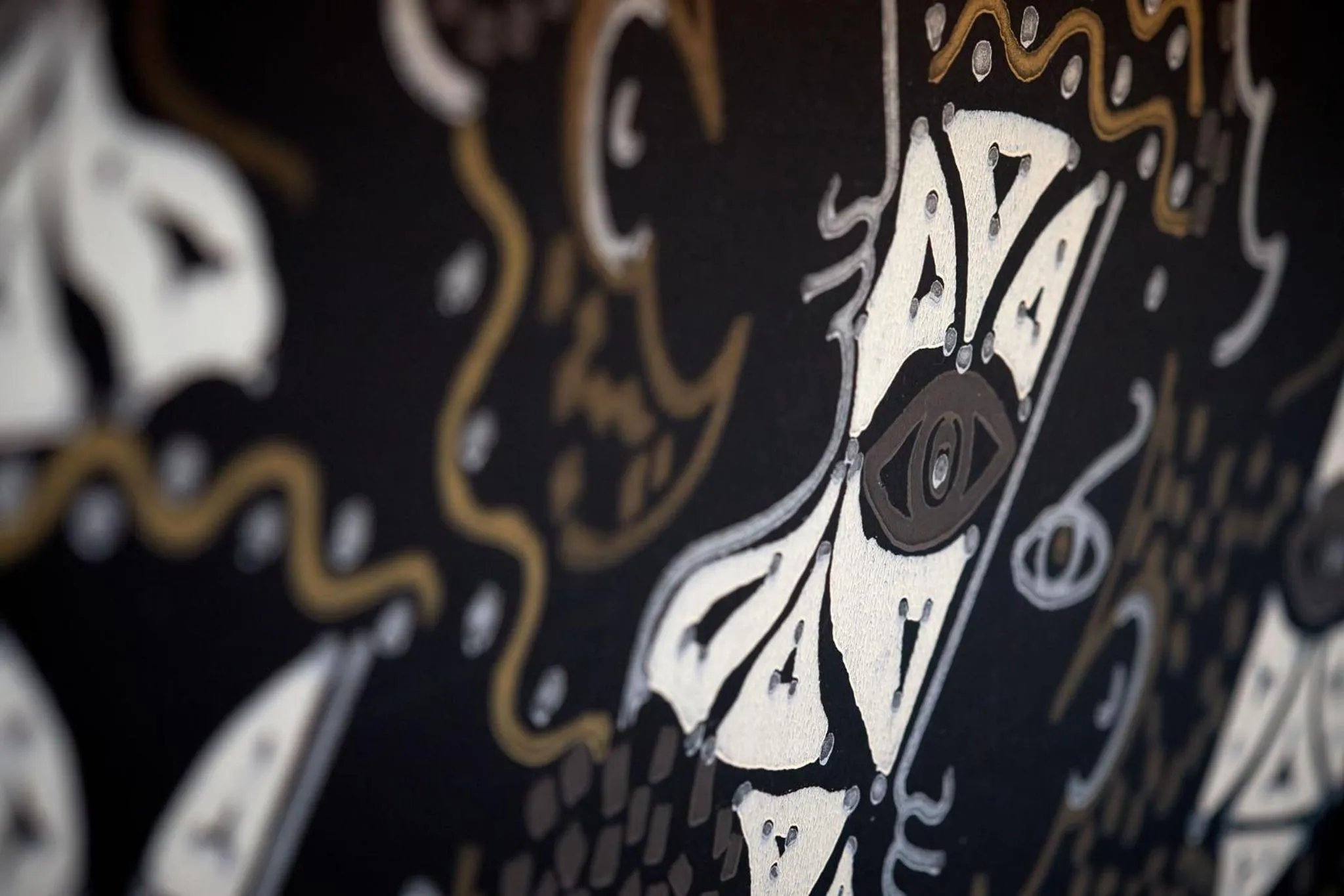 Decorative detail in Montparnasse Daguerre