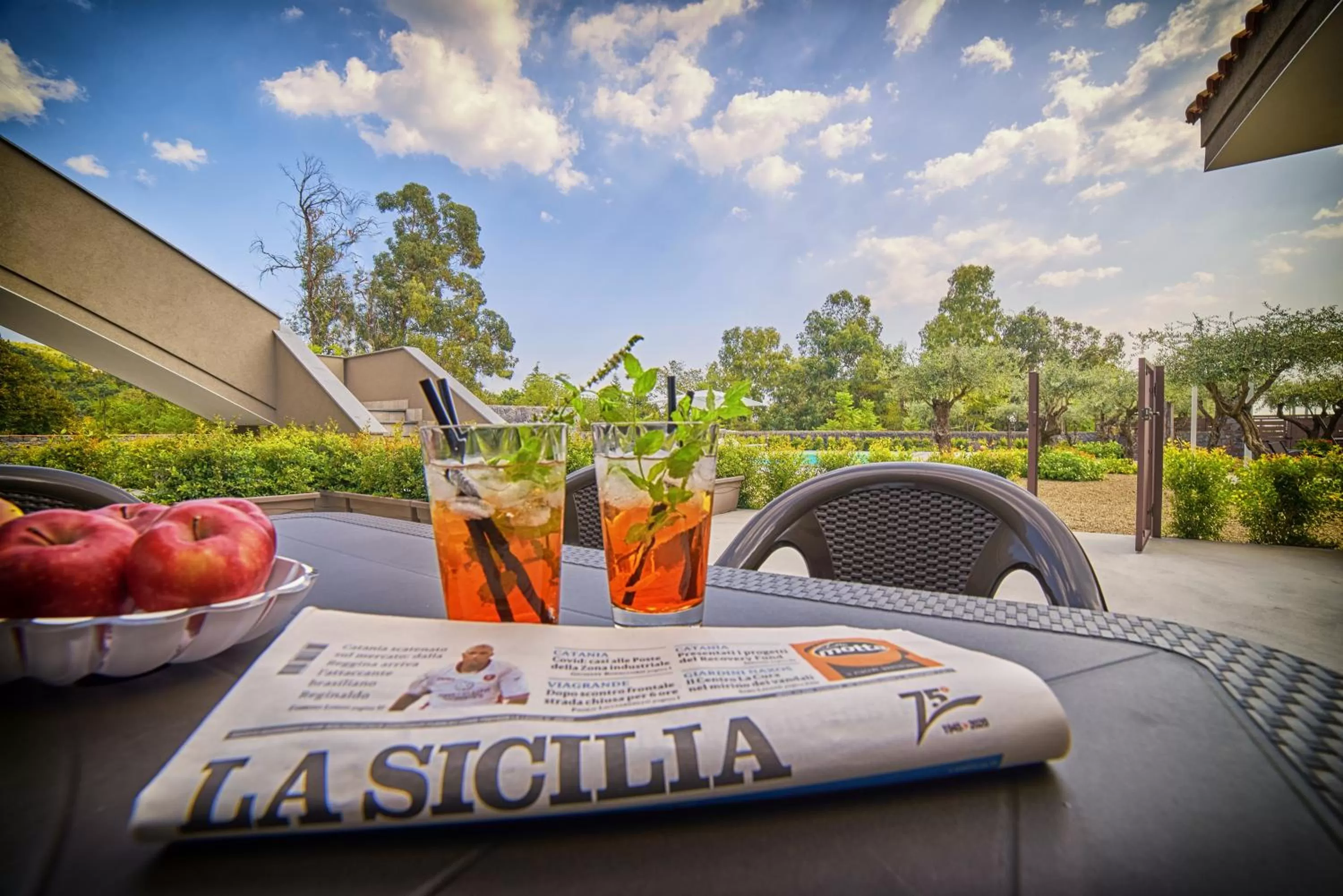 Garden in Il Casale di Monacella