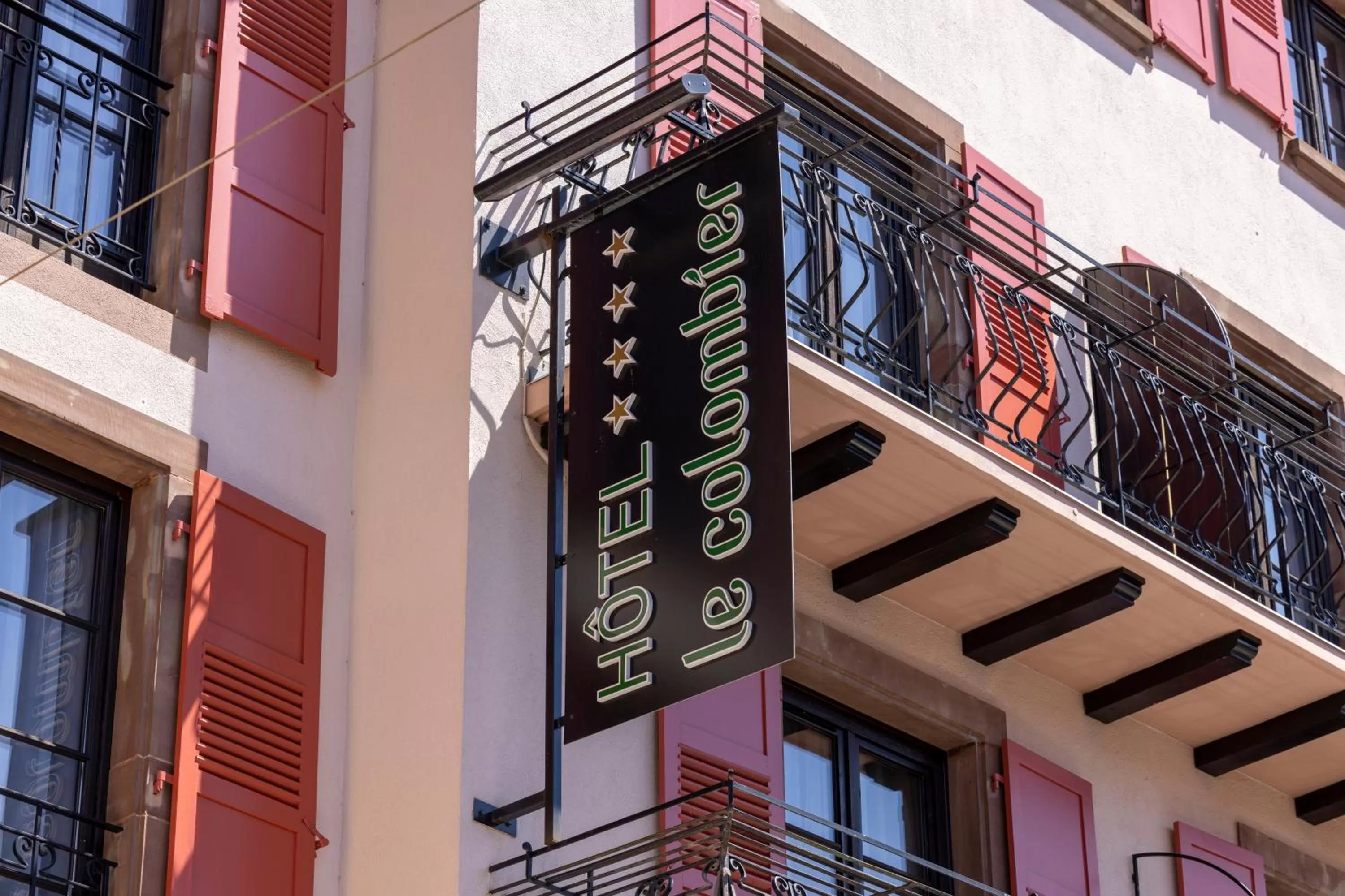 Property building in Hotel Le Colombier