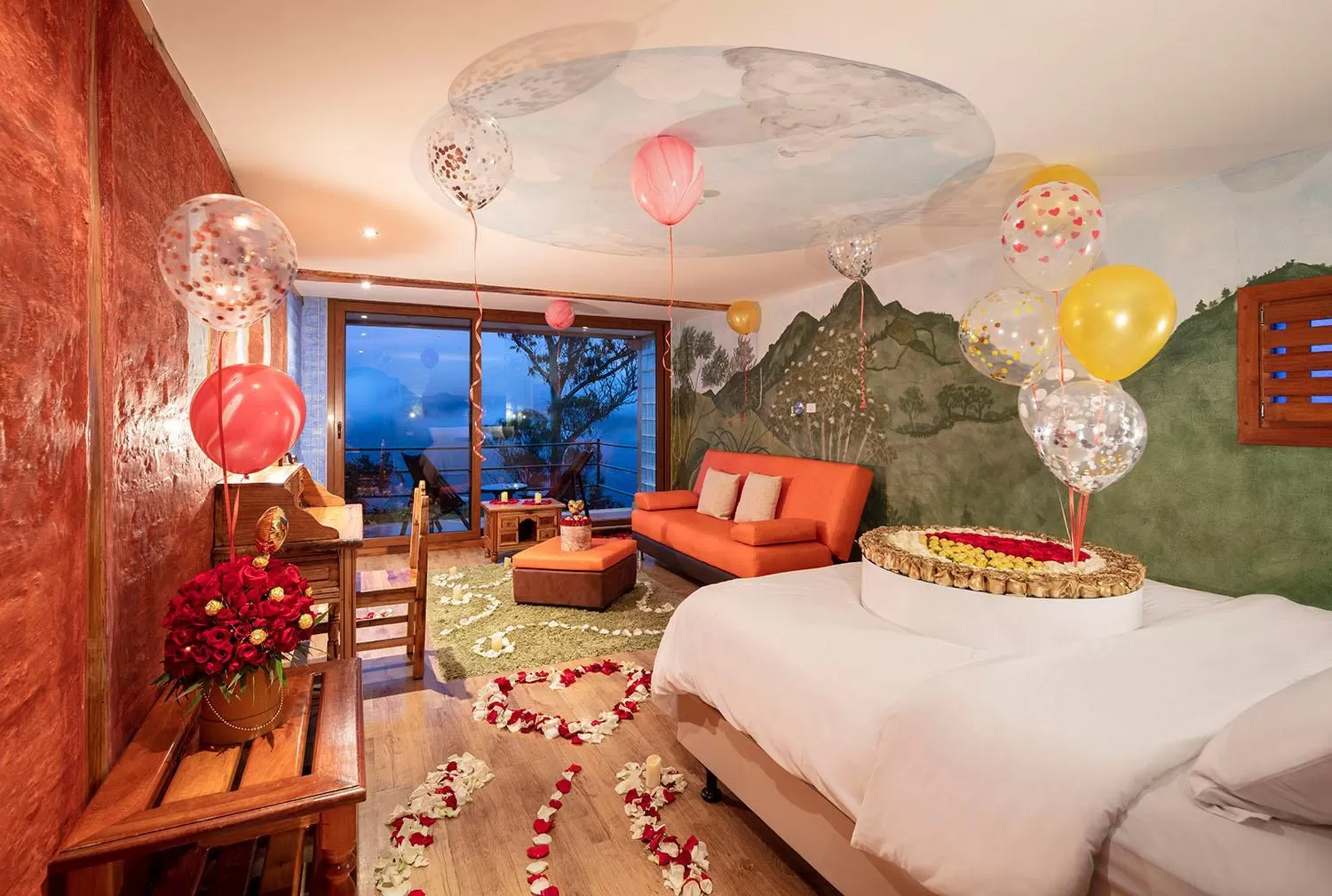 Bed in Luna Volcán, Adventure SPA