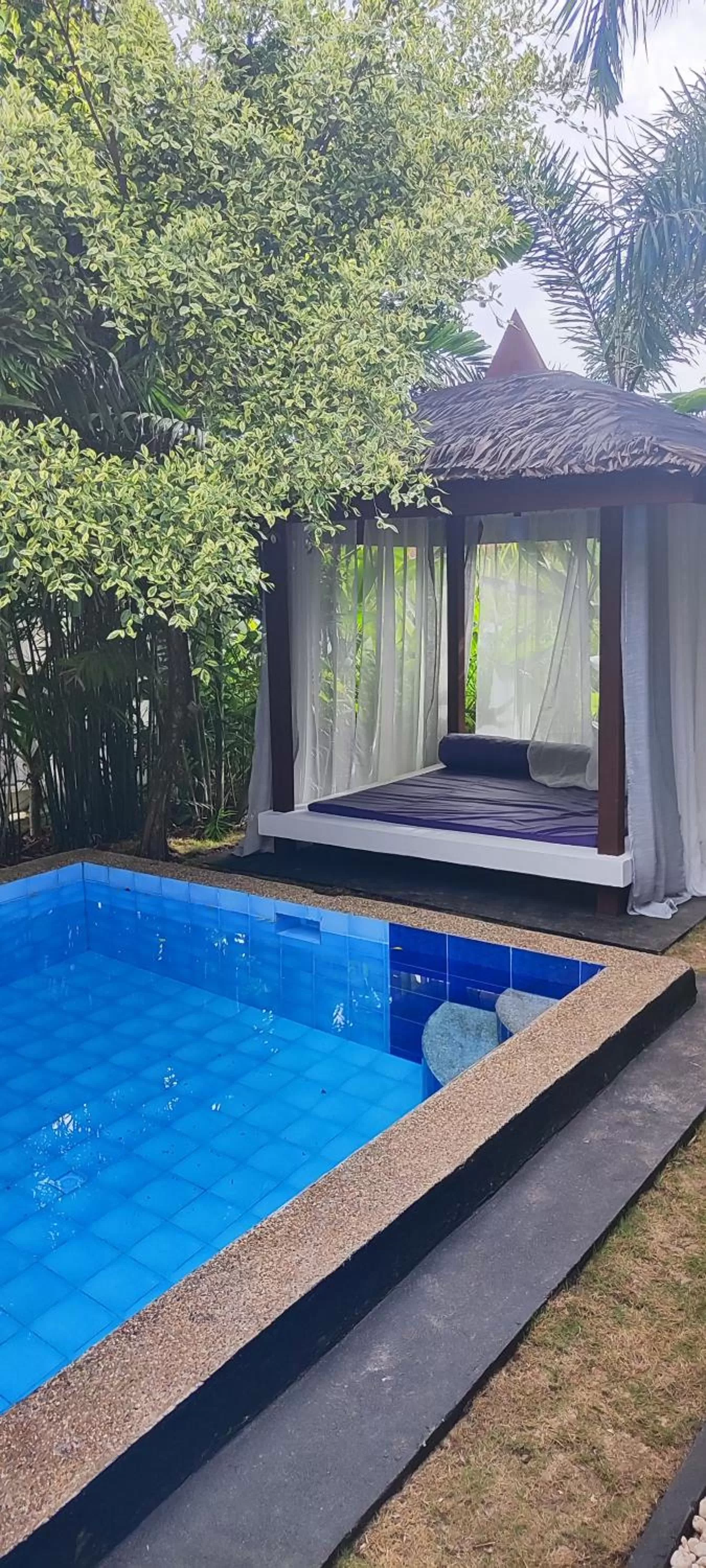 Garden view in Carpe Diem Villas & Resort Dive & Stay resort