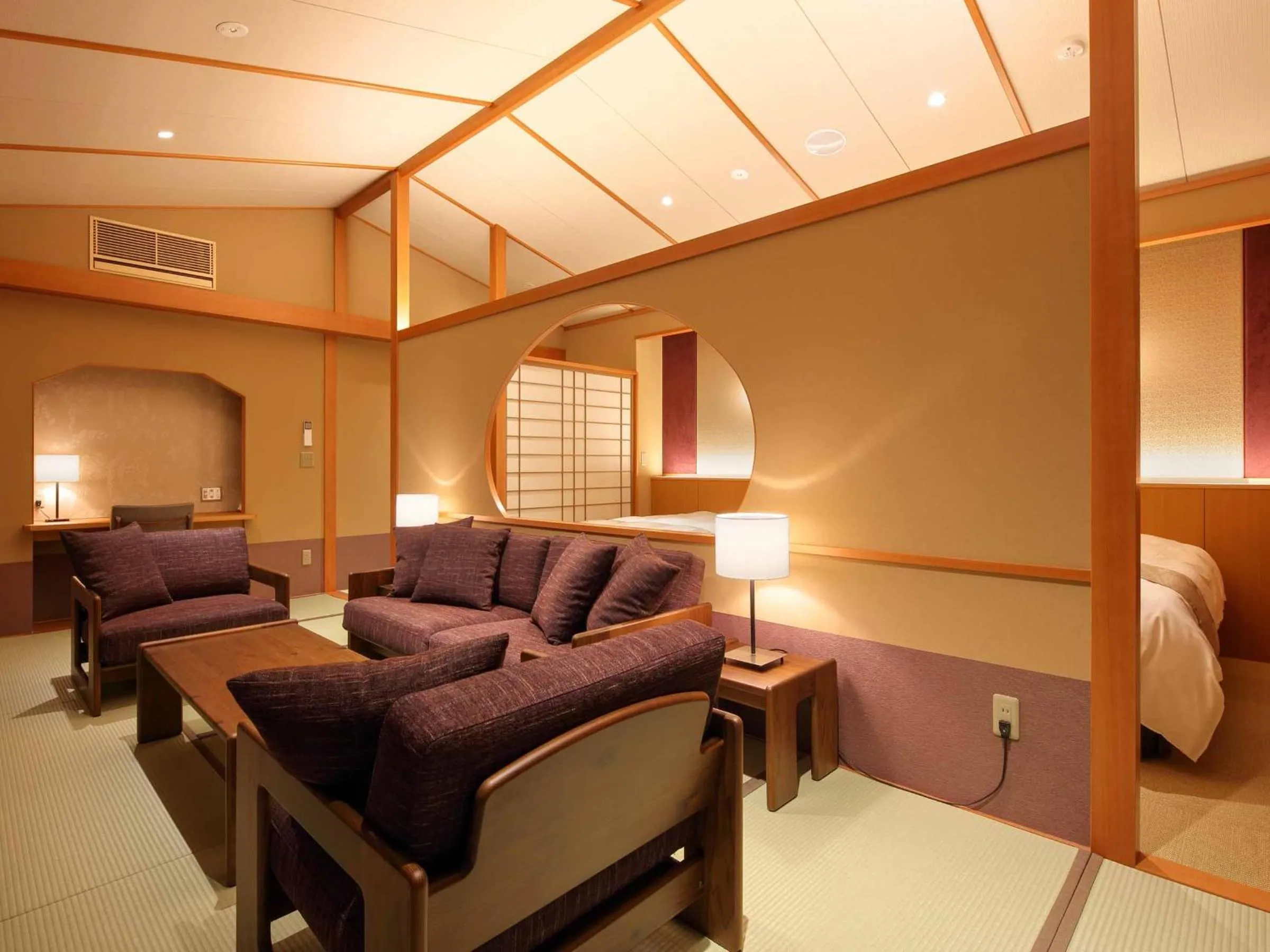 Living room in Okuno Hosomichi