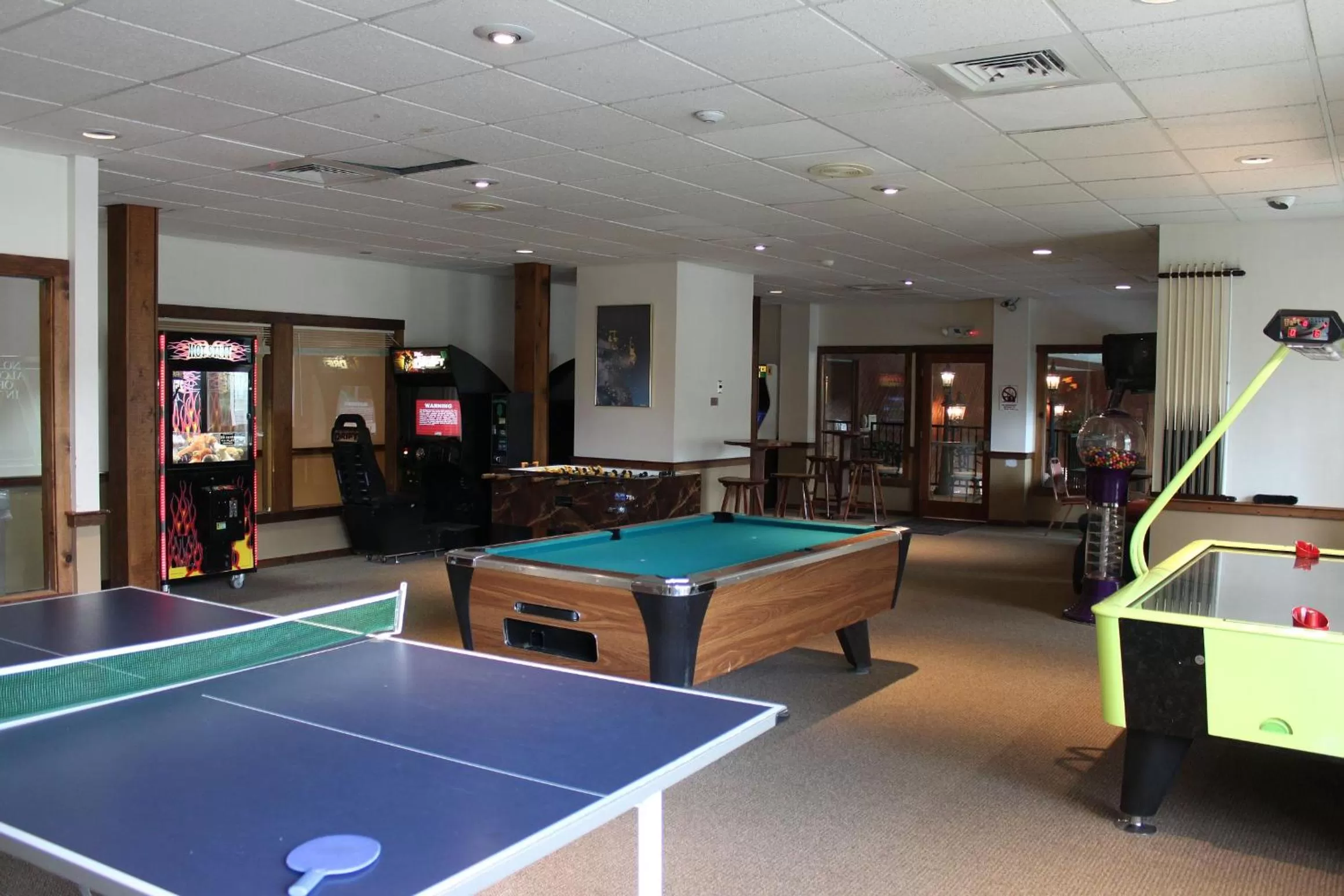 Game Room in Nordic Inn Condominium Resort