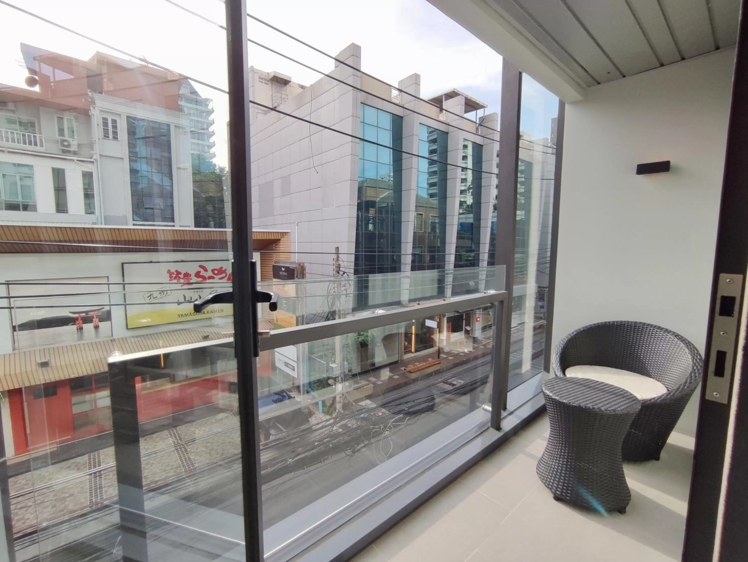 Balcony/Terrace in ashley hotel bkk