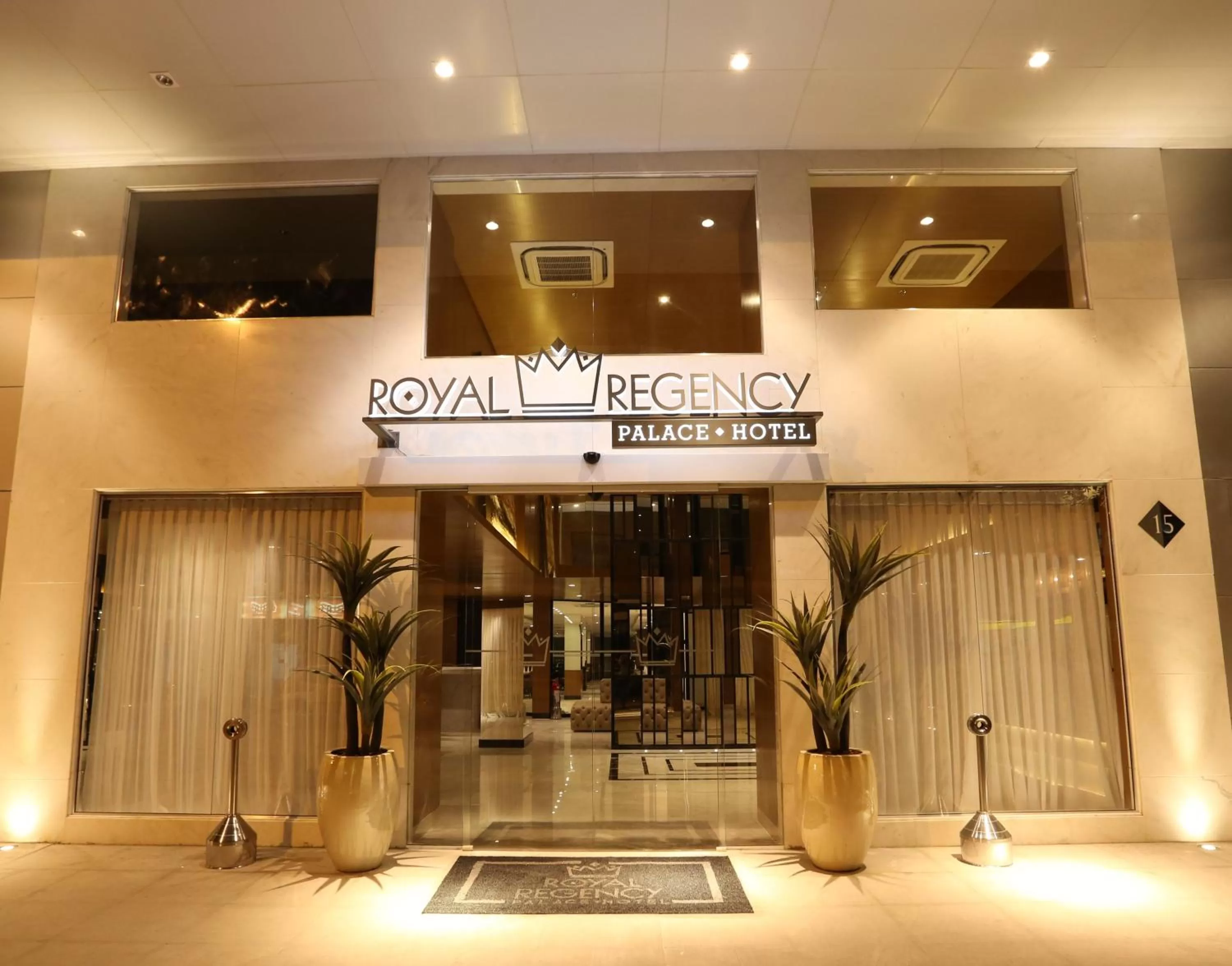 Facade/entrance in Royal Regency Palace Hotel