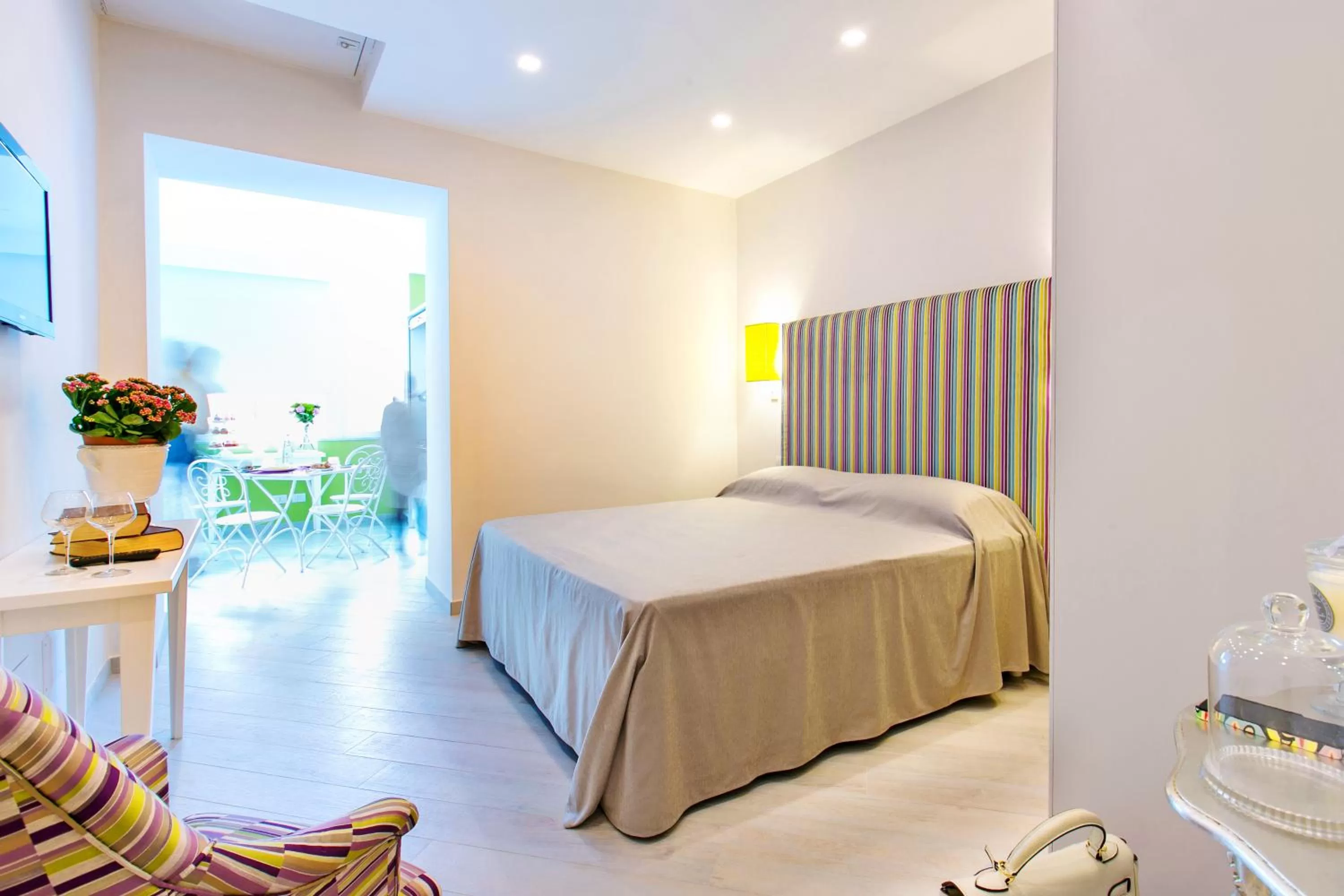 Kitchen or kitchenette, Bed in Palazzo Scaramellino