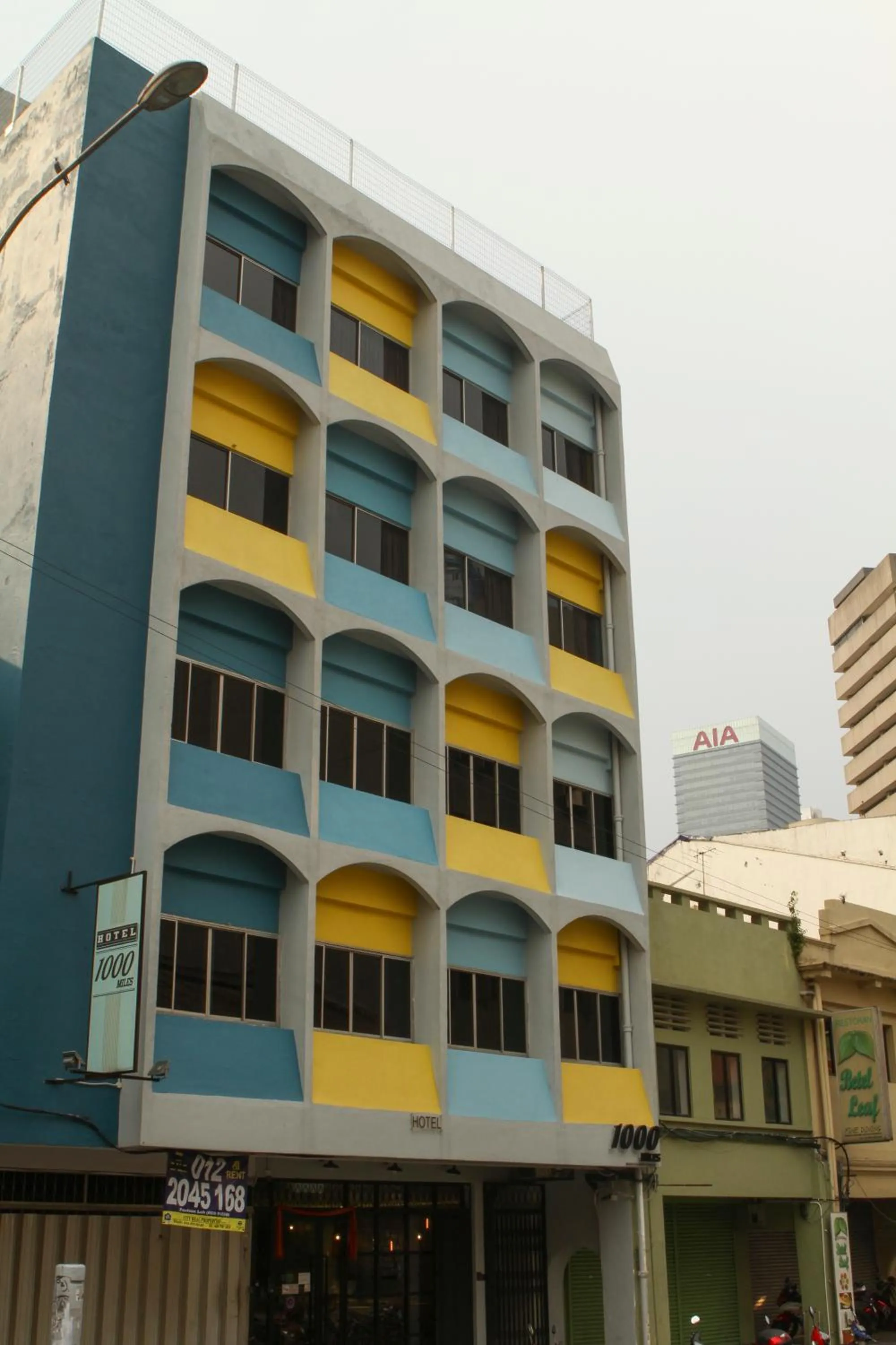 Facade/entrance in Hotel 1000 Miles