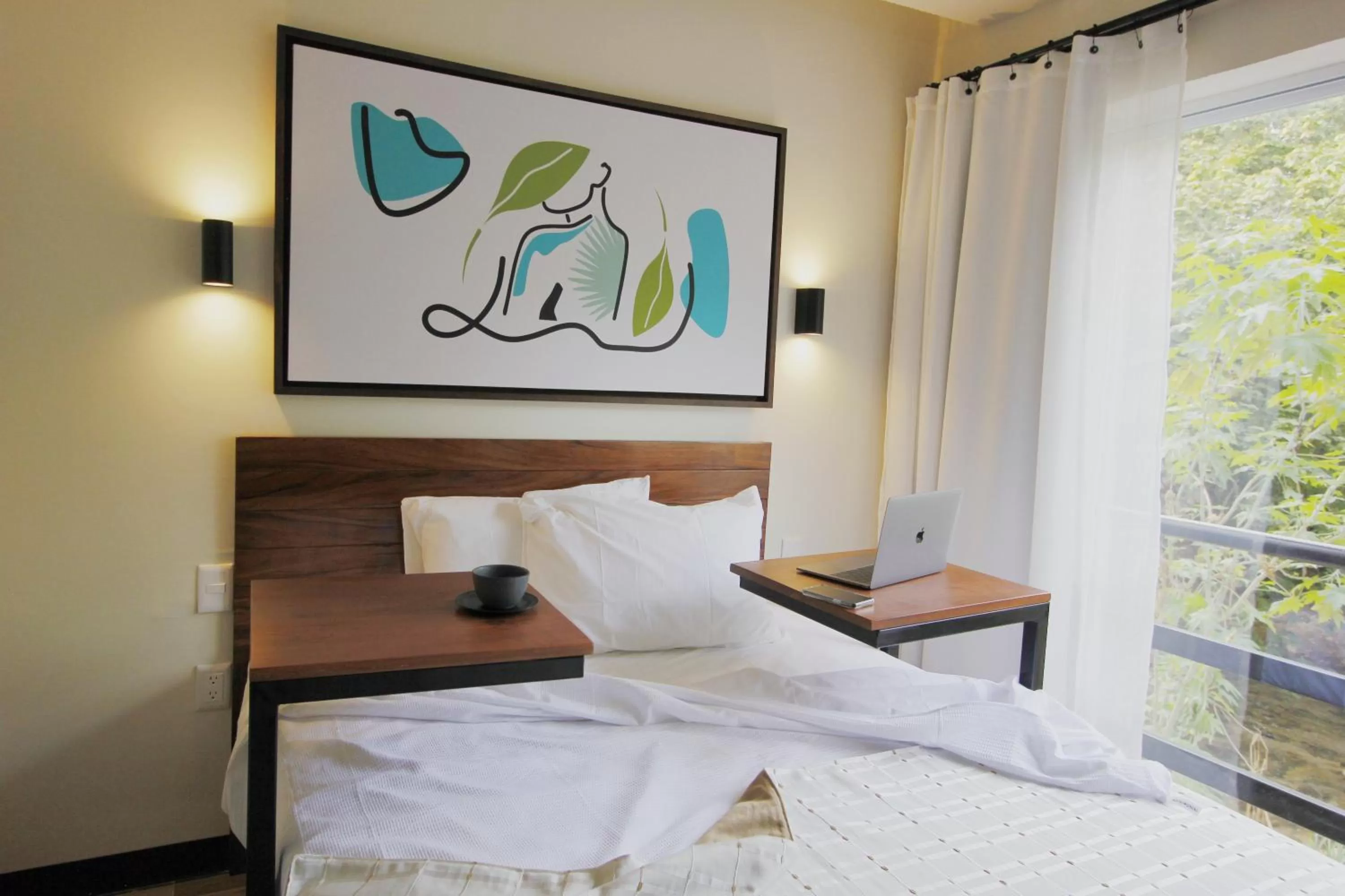 Bed in Joint Boutique Hotel