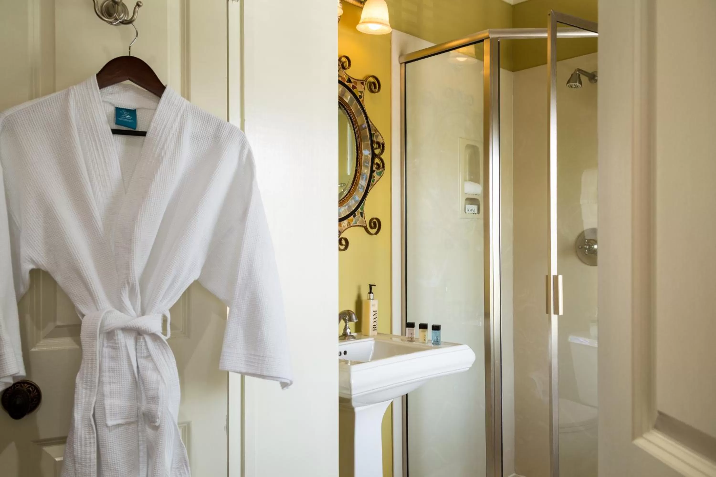 Shower in The Inn on West Liberty