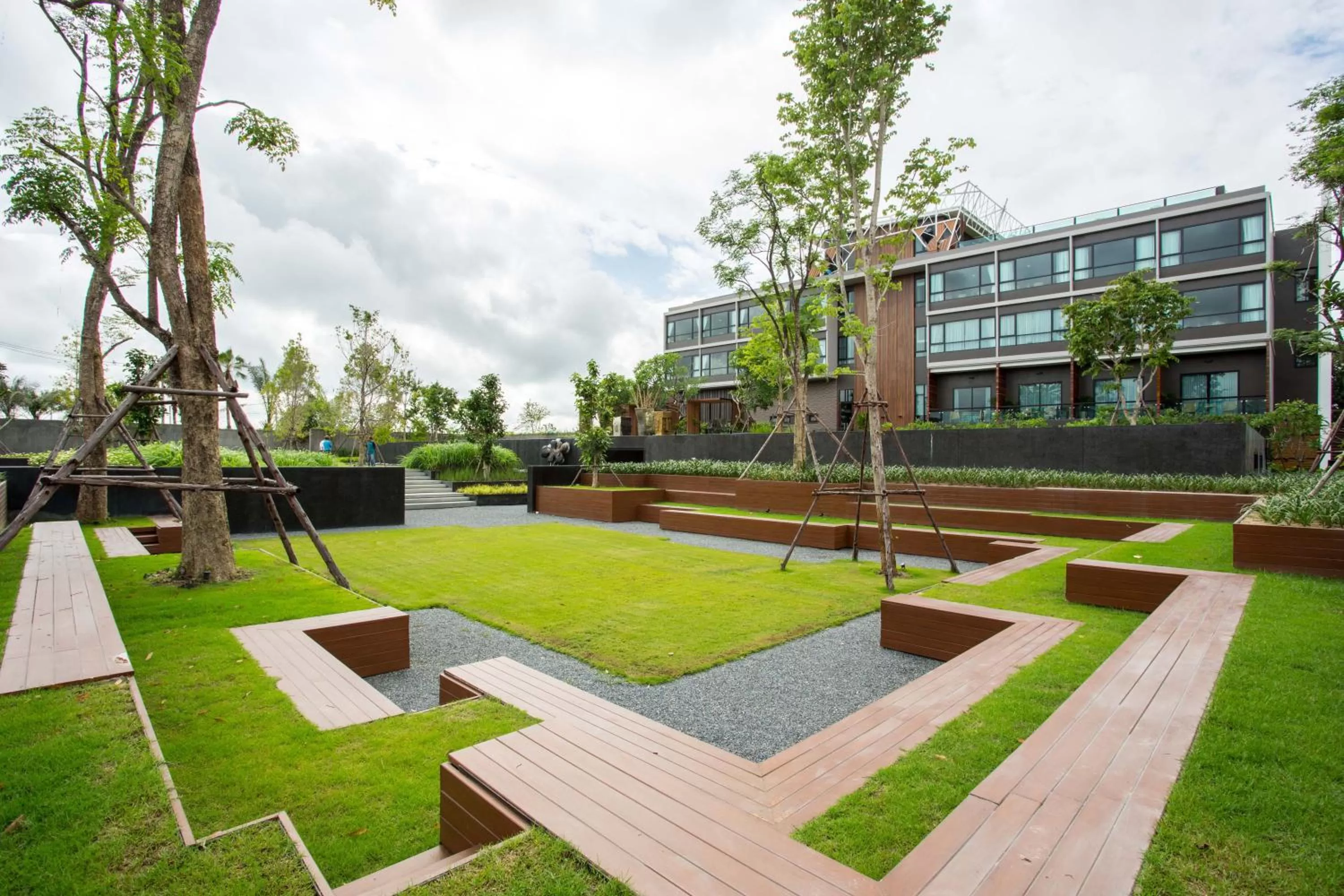 Property building in North Hill City Resort