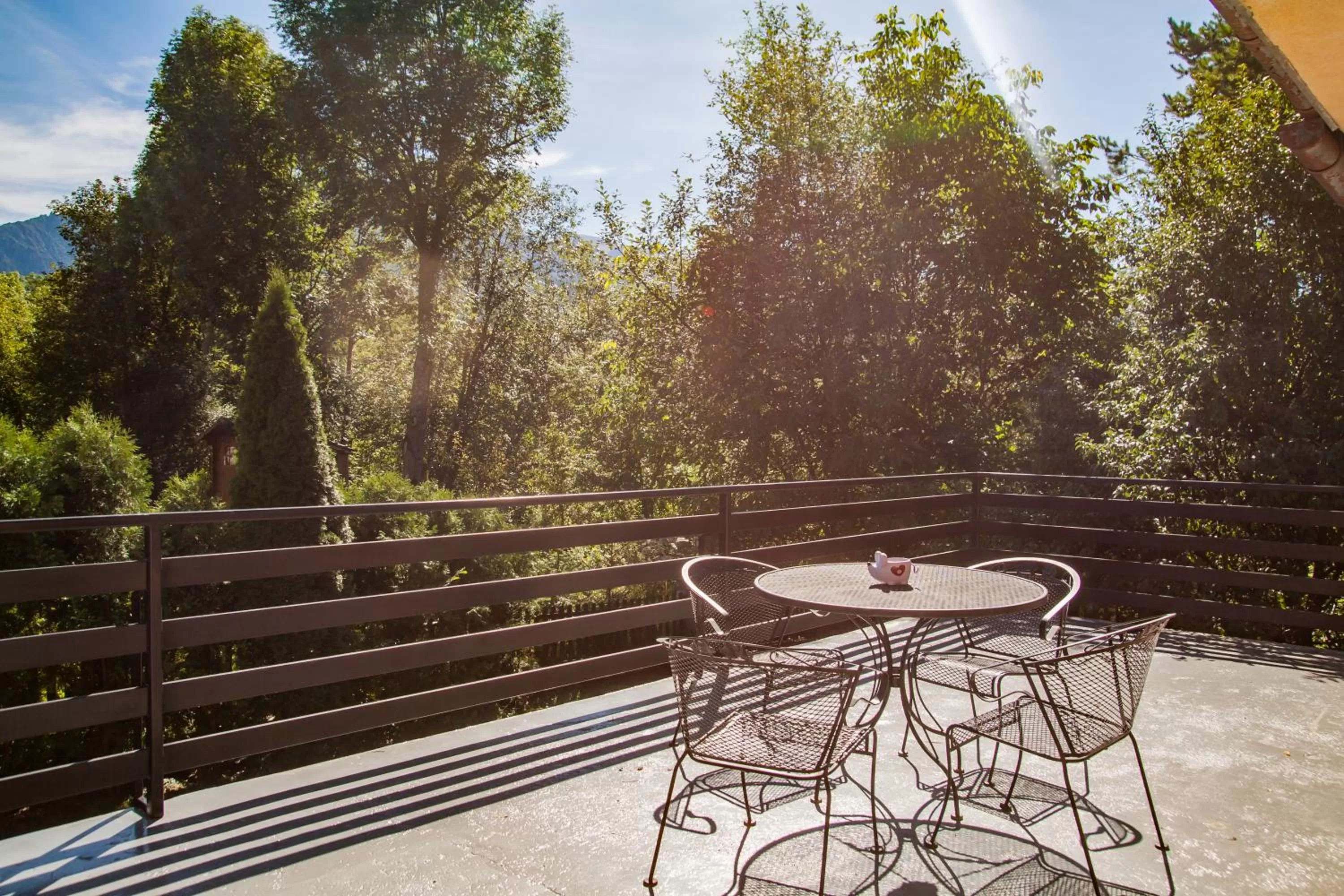 Balcony/Terrace in POKOJE GOŚCINNE WILCZNIK 12