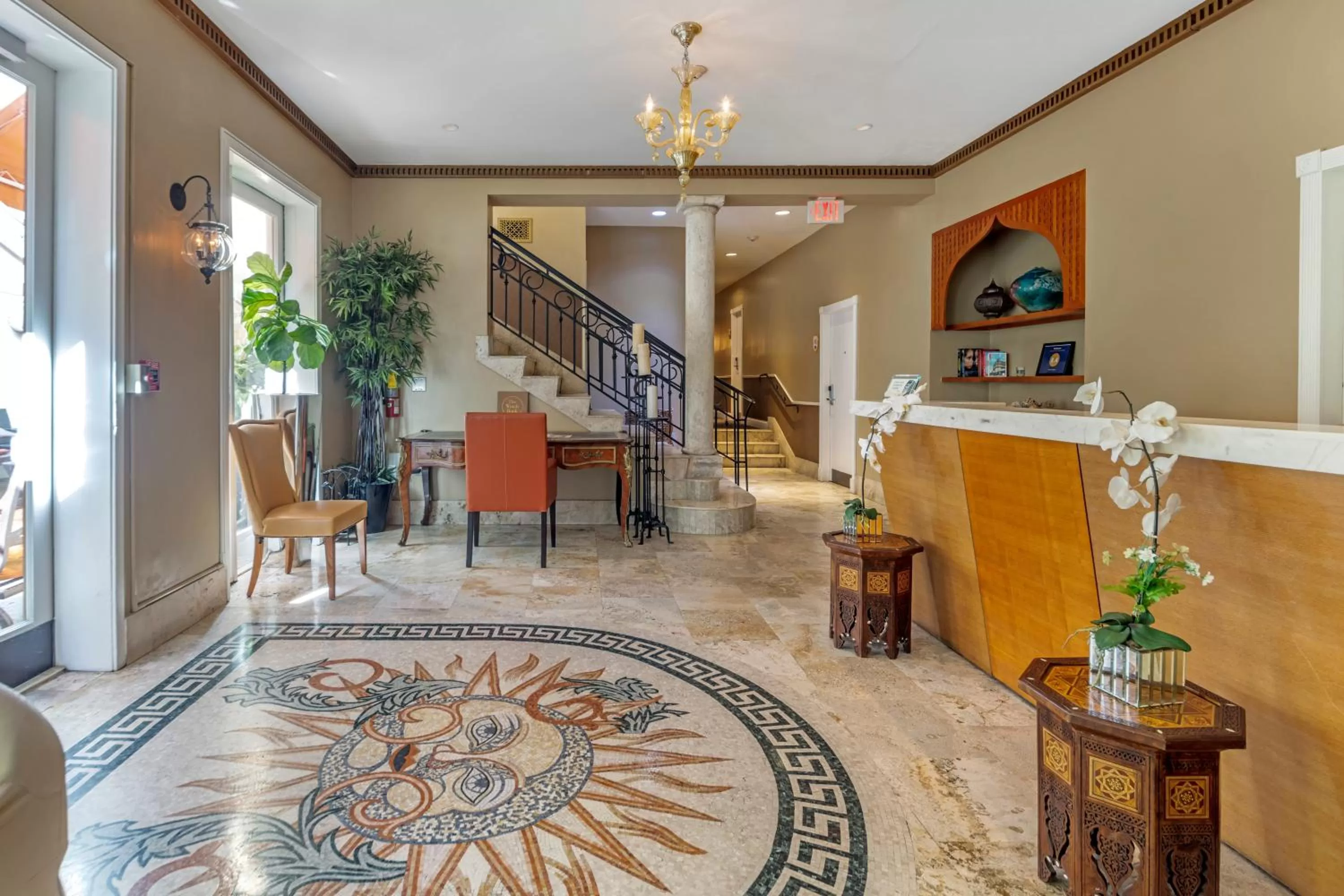 Lobby or reception, Lobby/Reception in Hotel Impala by LuxUrban