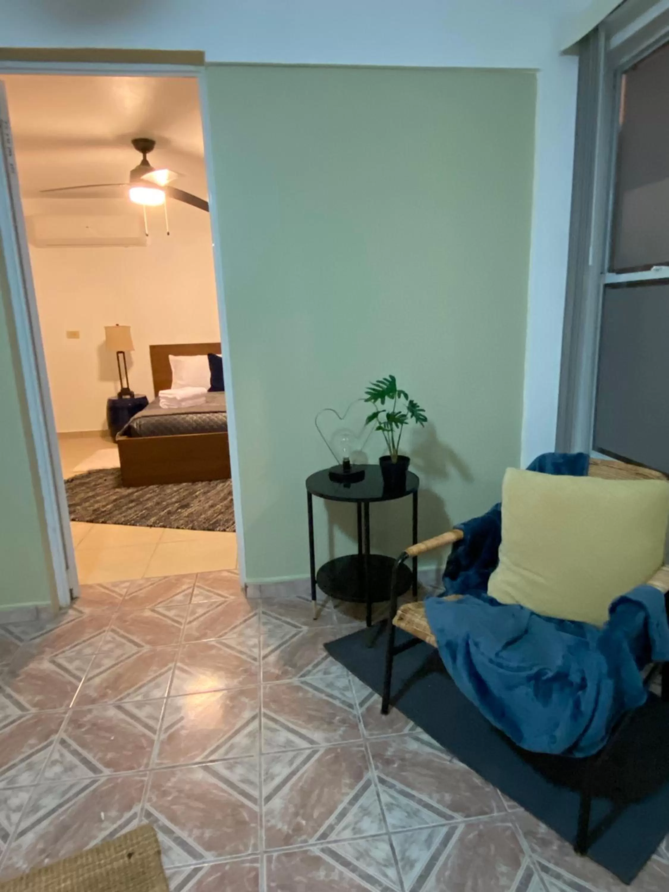 Seating Area in El Flamingo Beach Club