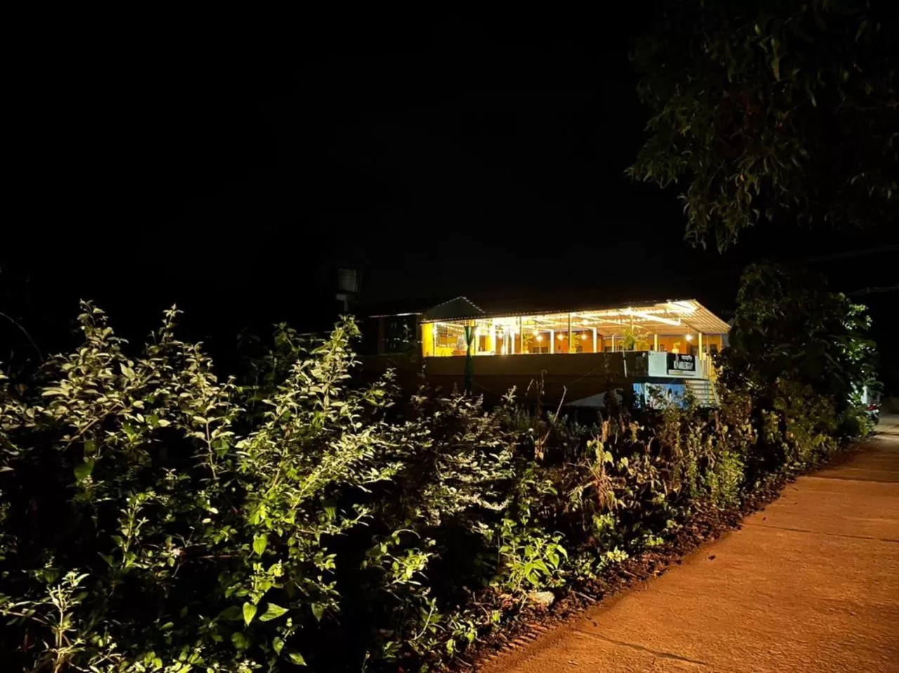 Night, Property Building in MID BEACH STAY Gokarna