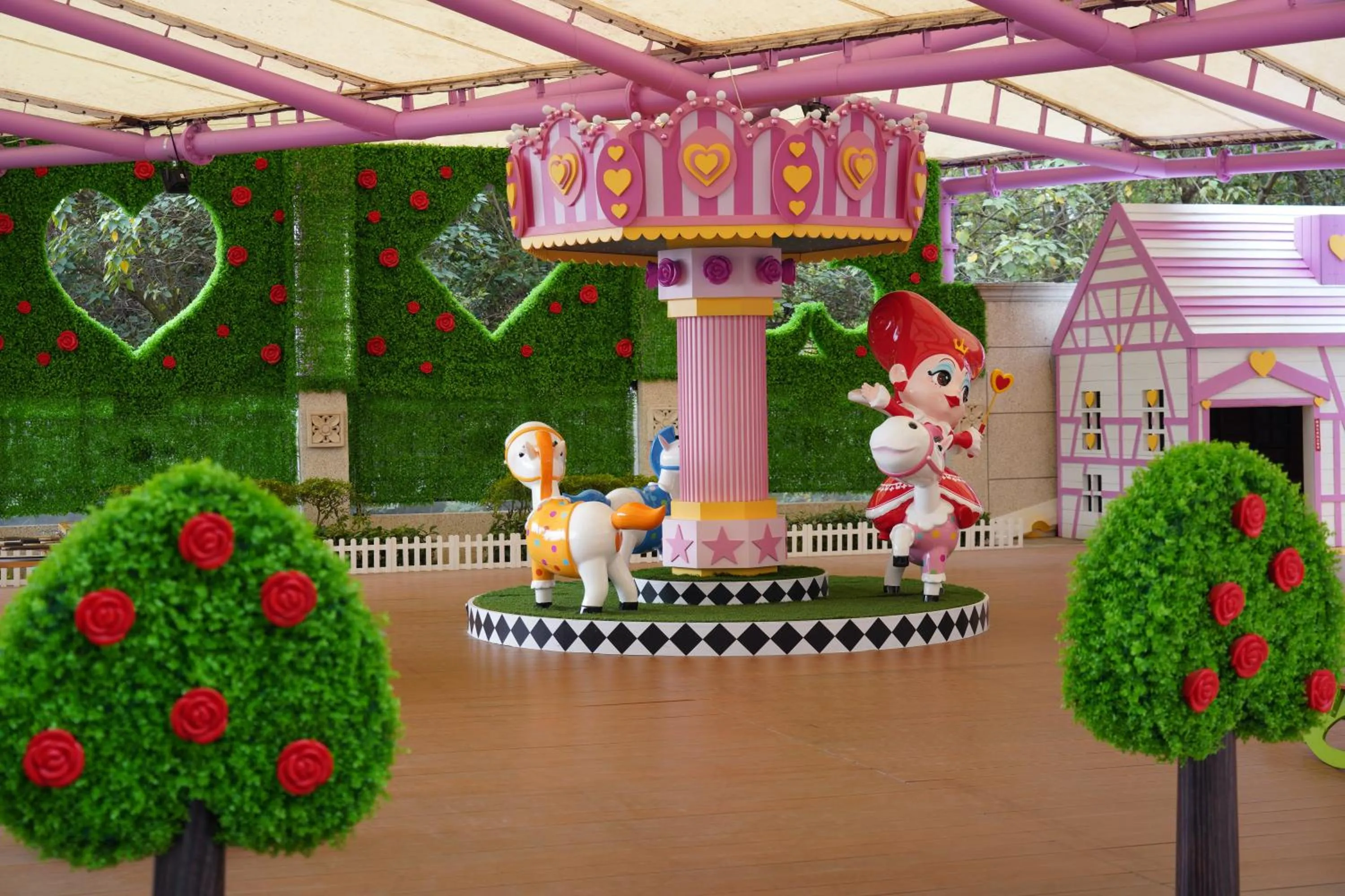 Garden in E-DA Skylark Hotel