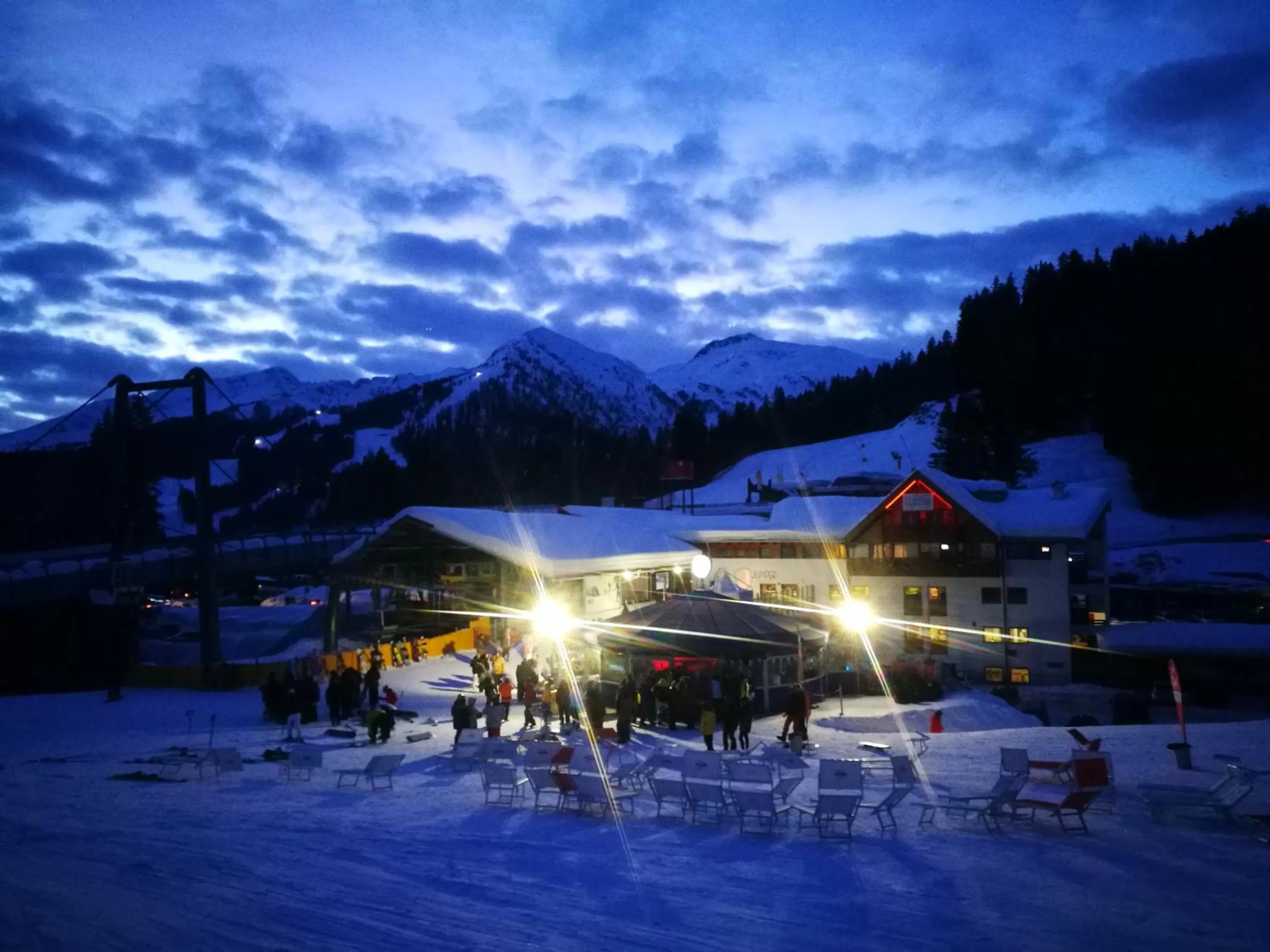 Property building in Hotel Fortini