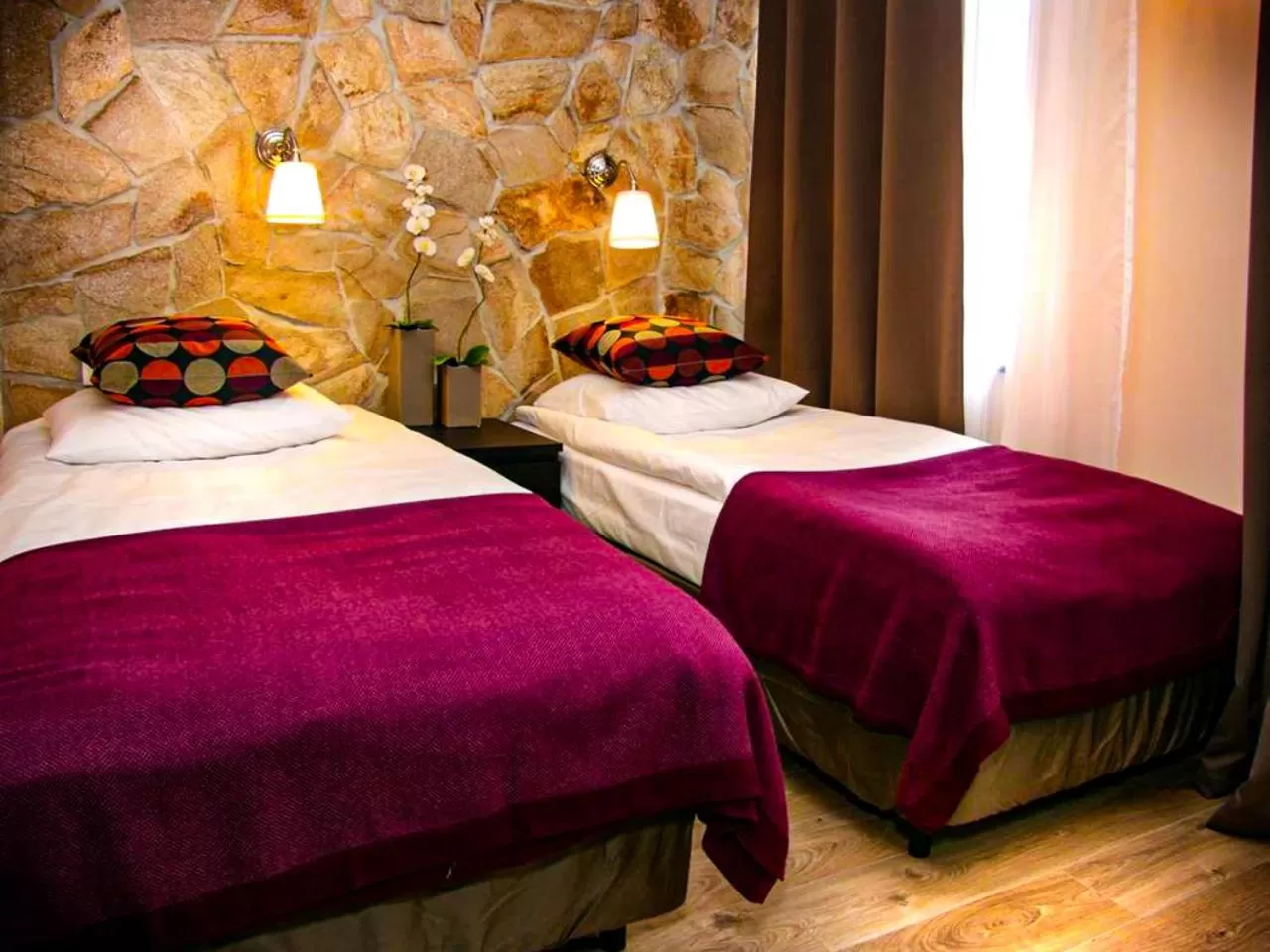 Bed in GRONO Apartamenty