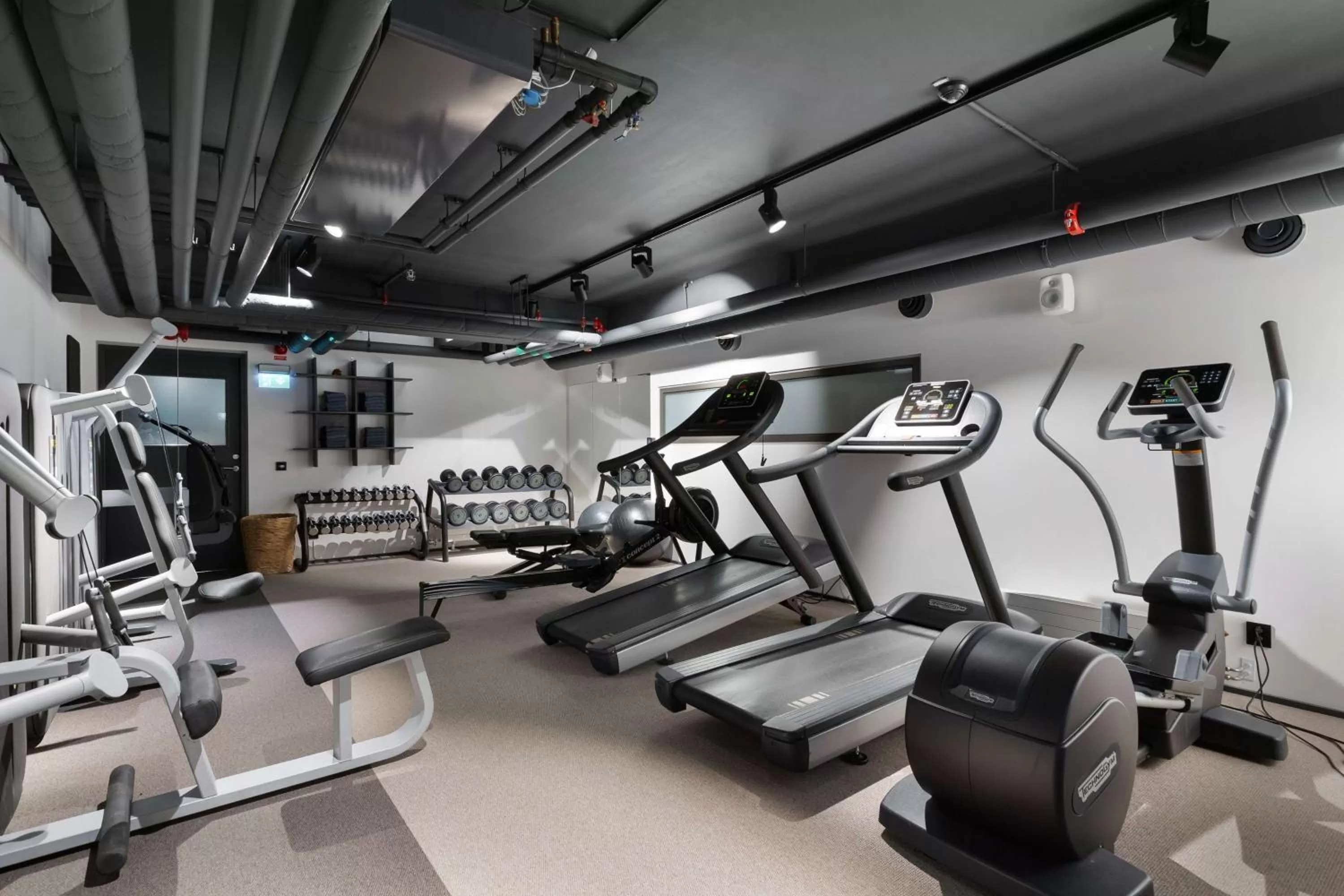 Fitness centre/facilities in The Winery Hotel, WorldHotels Crafted