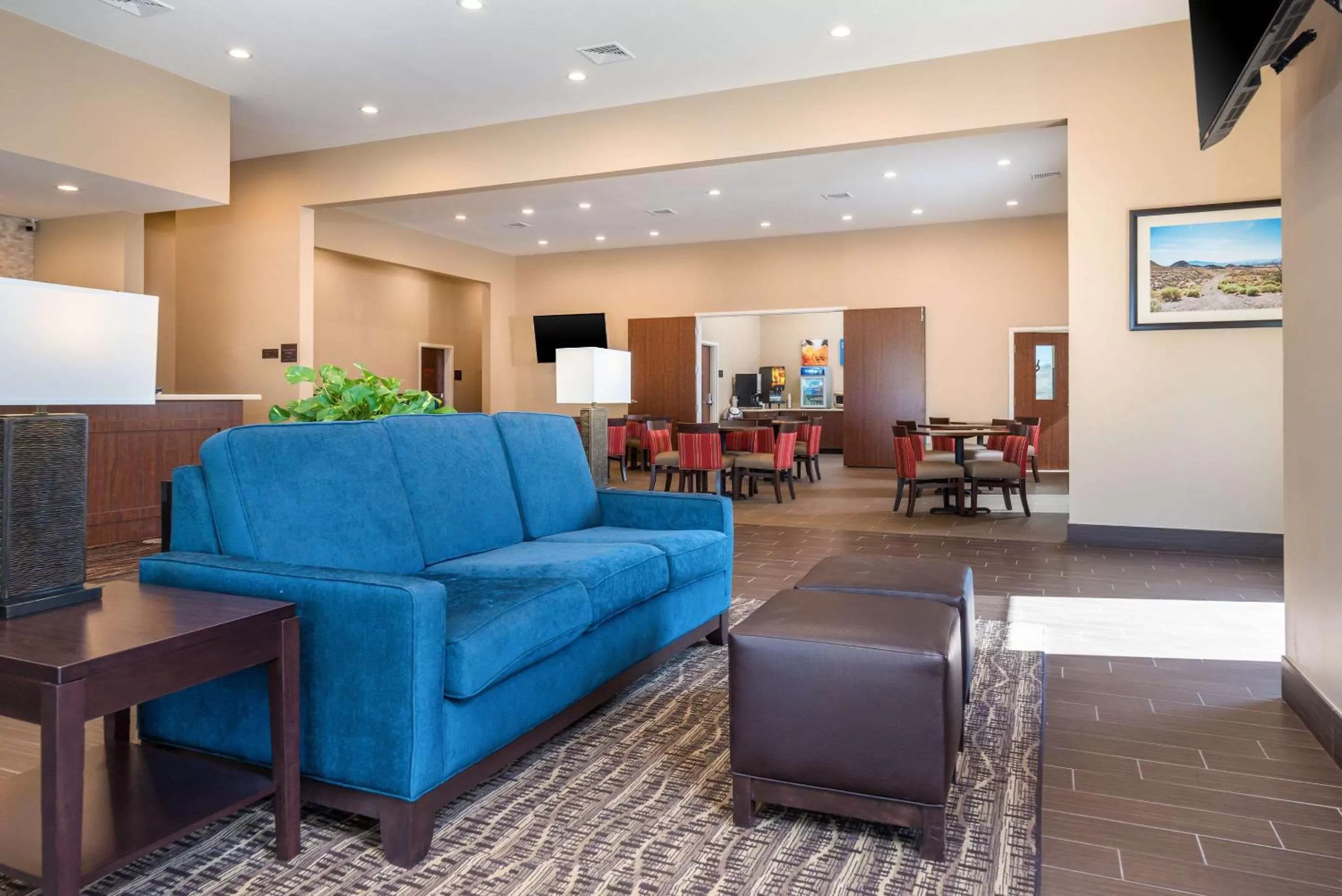 Lobby or reception in Comfort Inn Tonopah