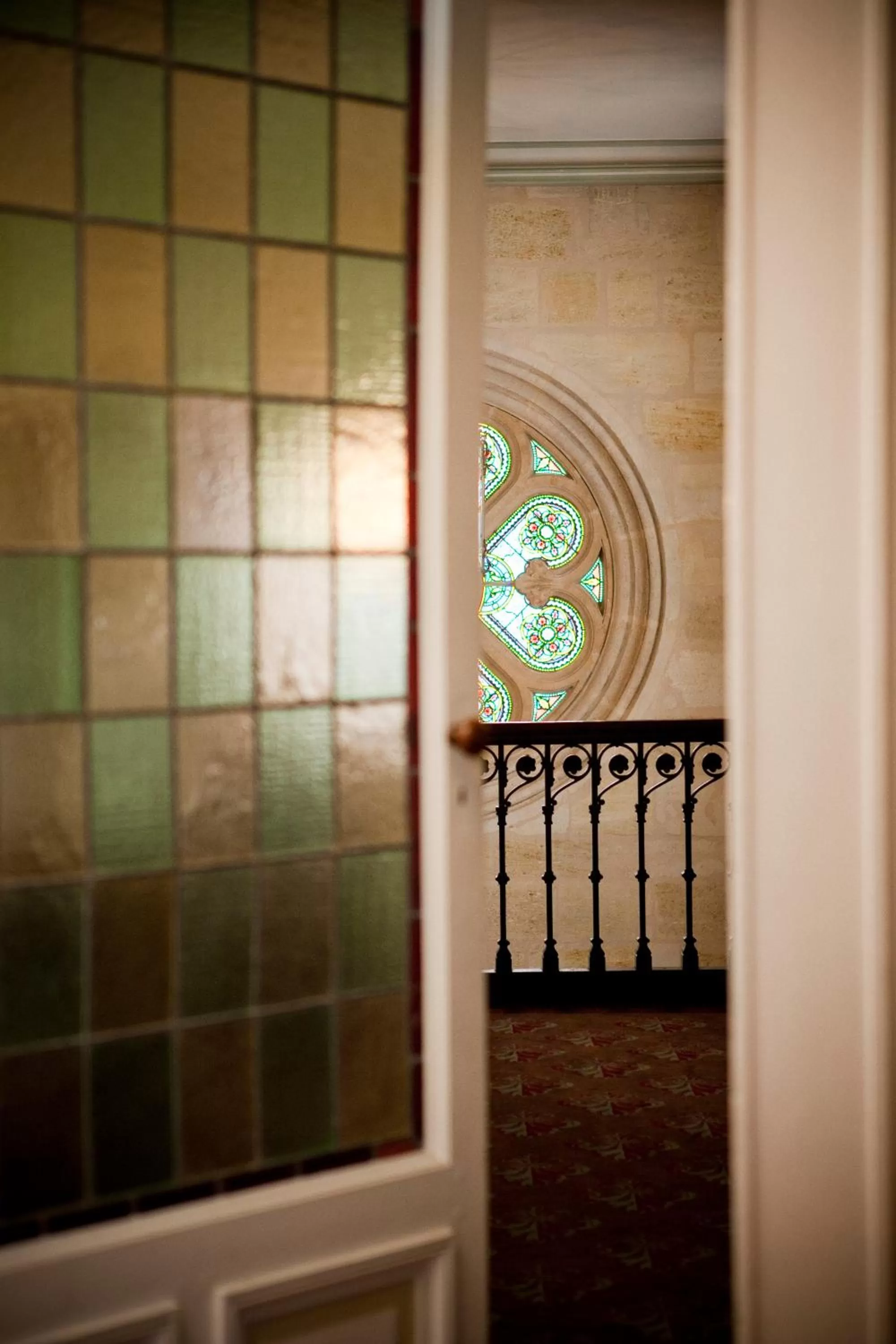 Decorative detail, View in Château Pape Clément