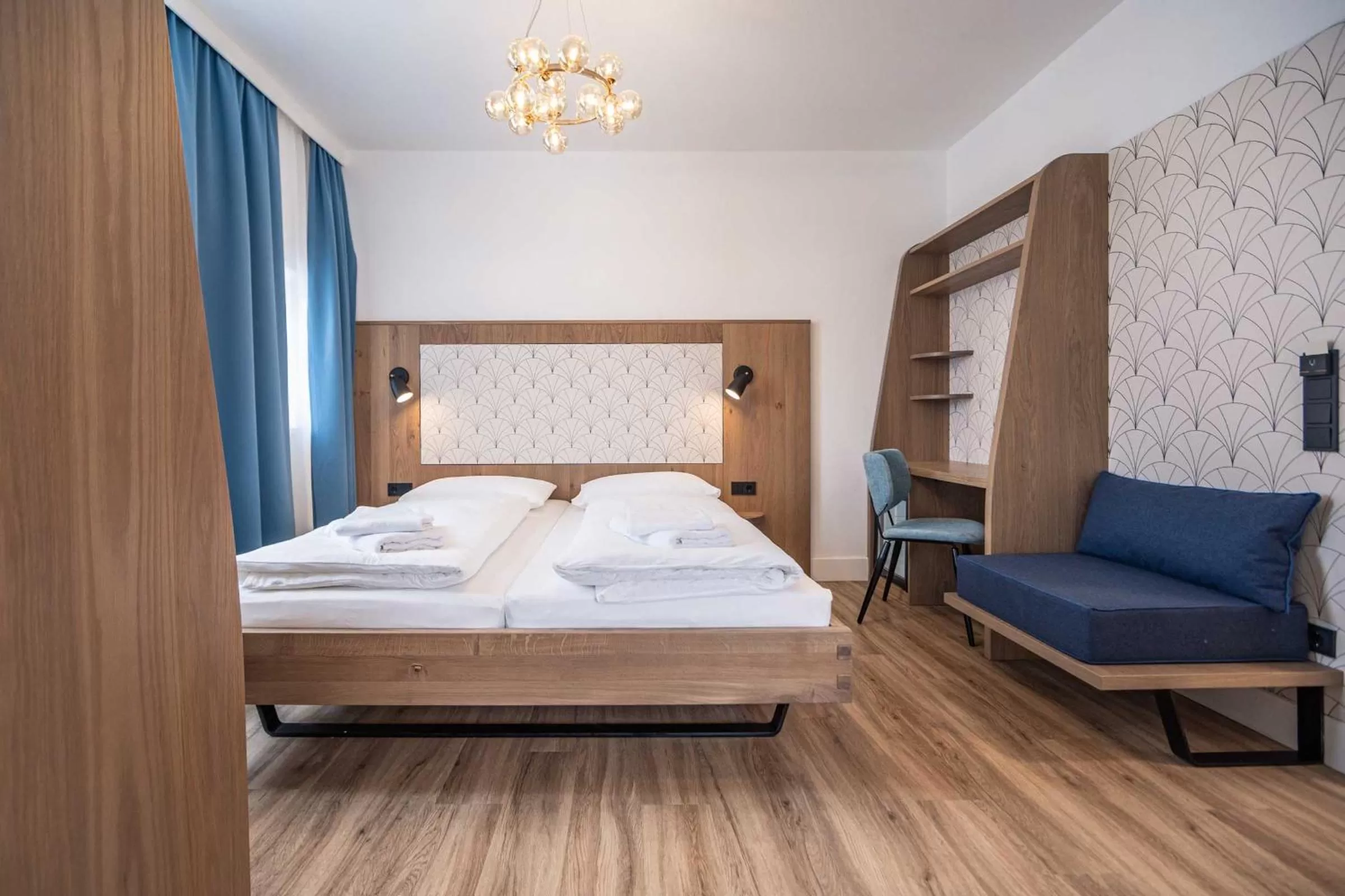 Bed in Villa Flöckner Bed & Breakfast