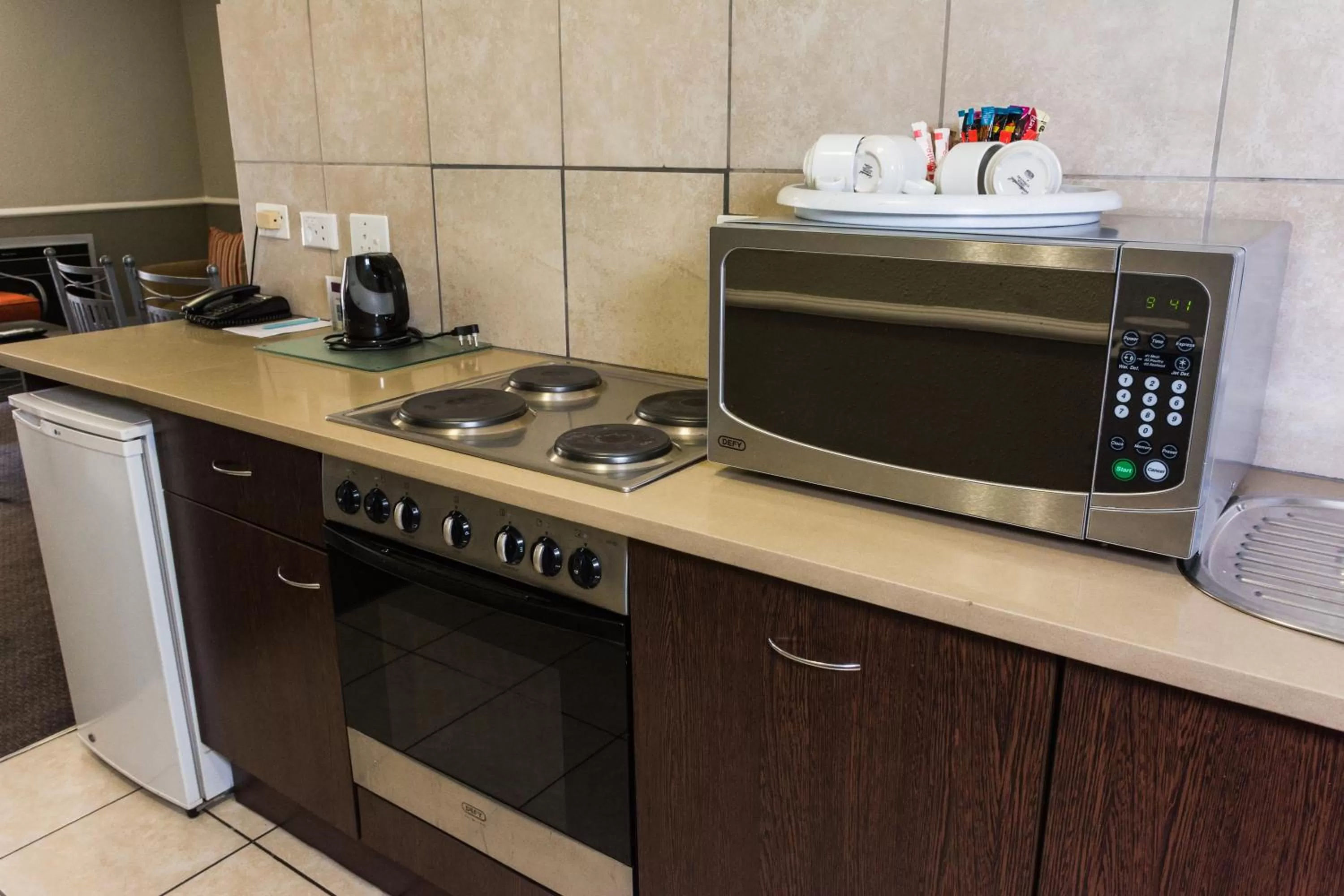 Kitchen or kitchenette in Mercure Hotel Nelspruit