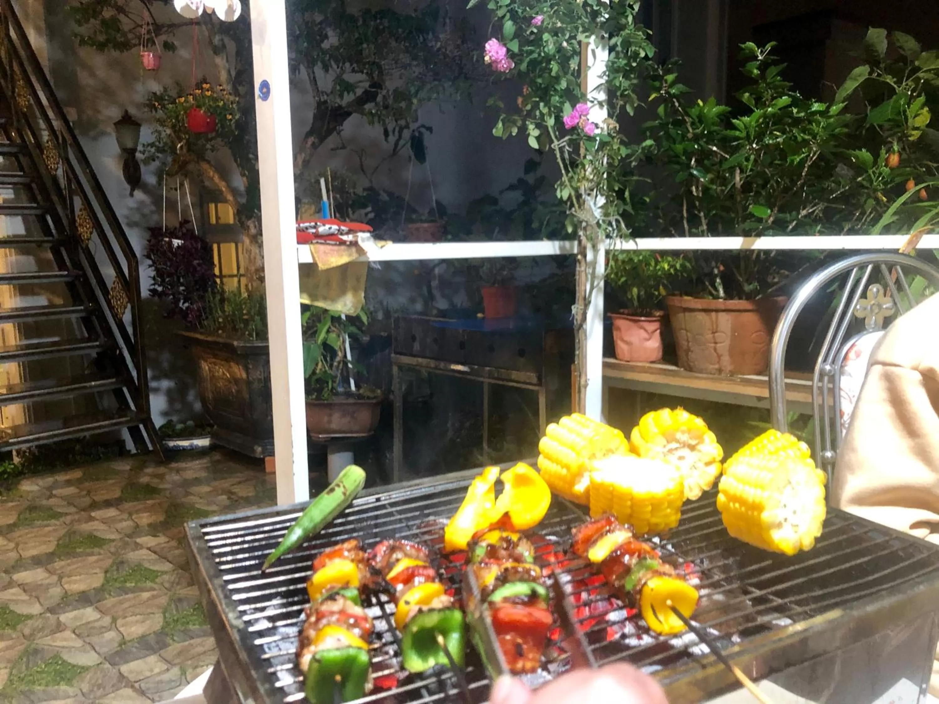 BBQ facilities in Villa - Hotel Nam Khang 2 Dalat